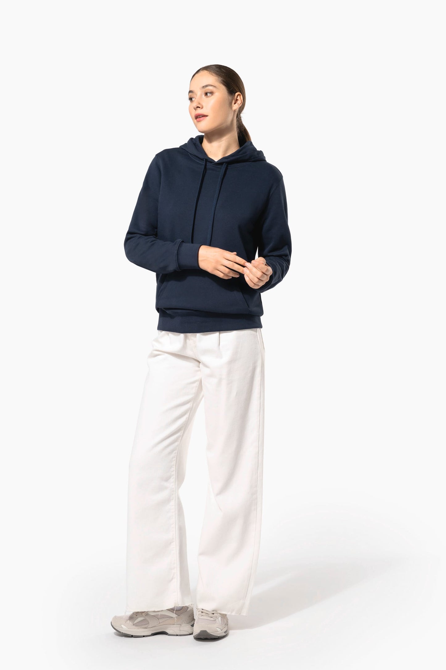 K4037A - Felpa con cappuccio 80/20 unisex