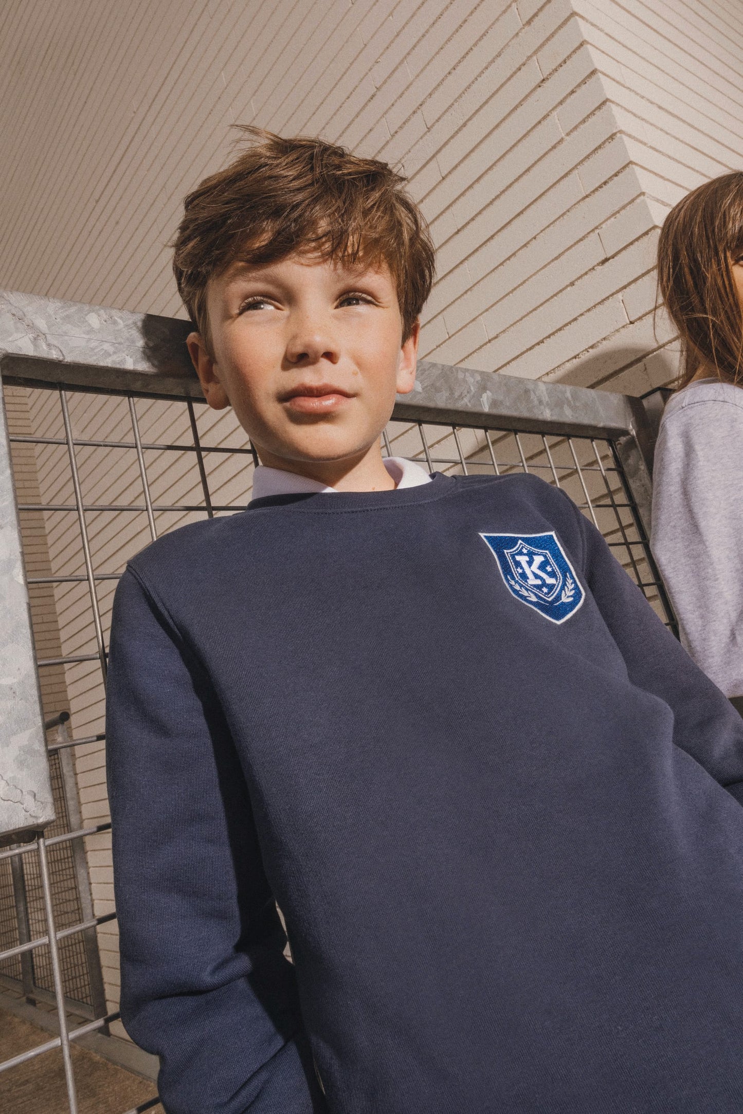 K4038A - Felpa bambini girocollo