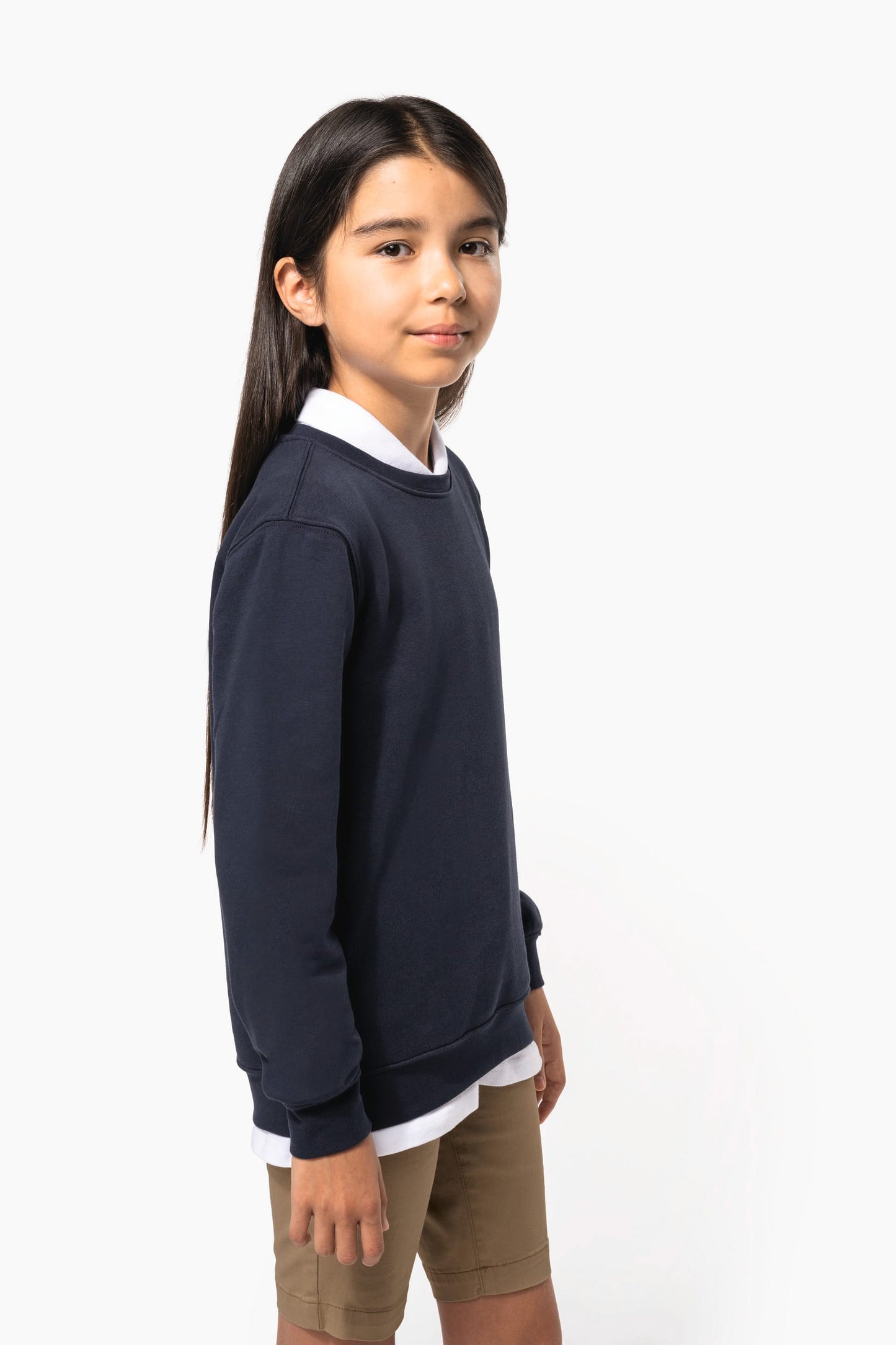 K4038A - Felpa bambini girocollo