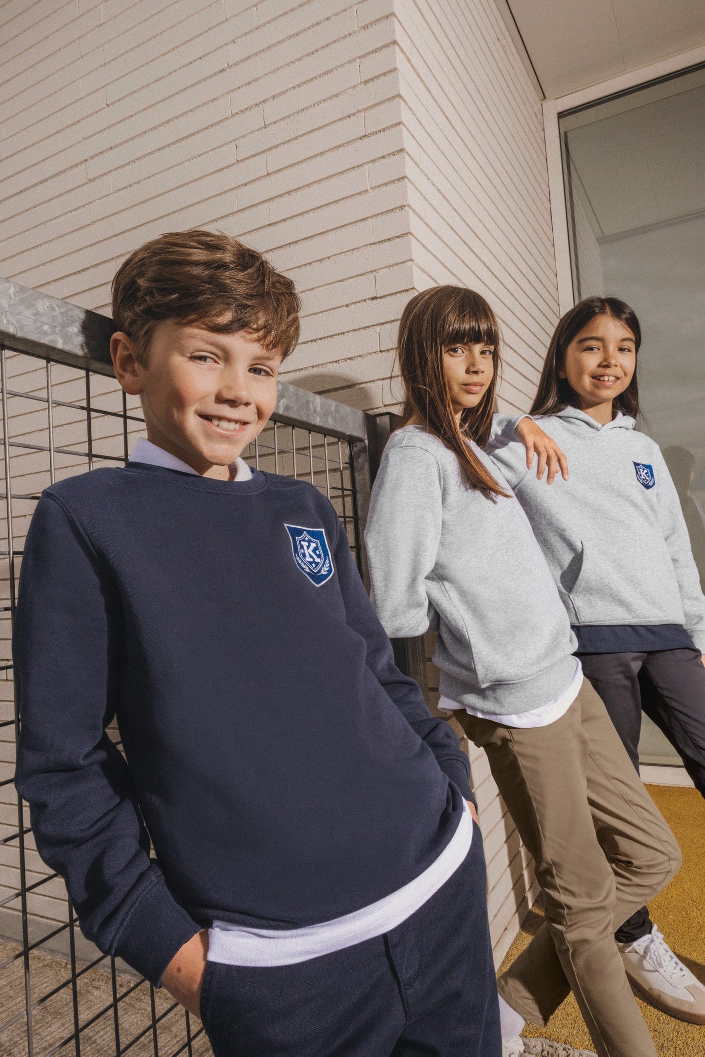 K3038C - T-shirt bambini girocollo
