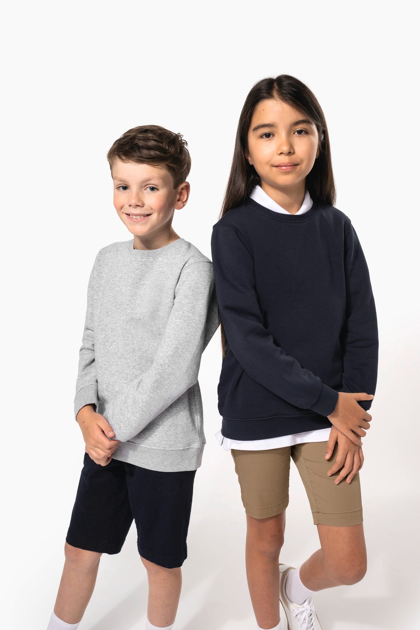 K4038C - Felpa bambini girocollo