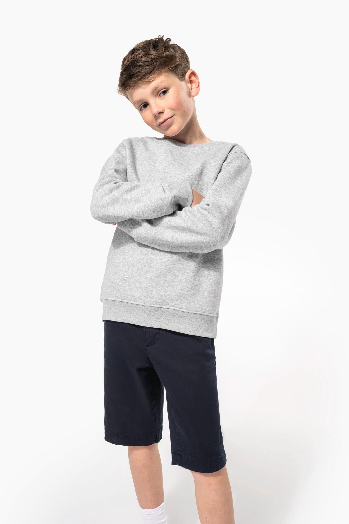 K4038C - Felpa bambini girocollo