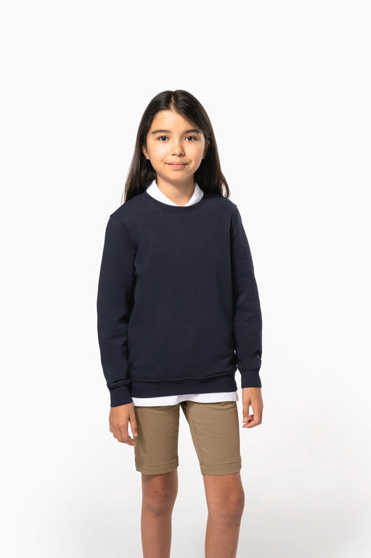 K4038A - Felpa bambini girocollo