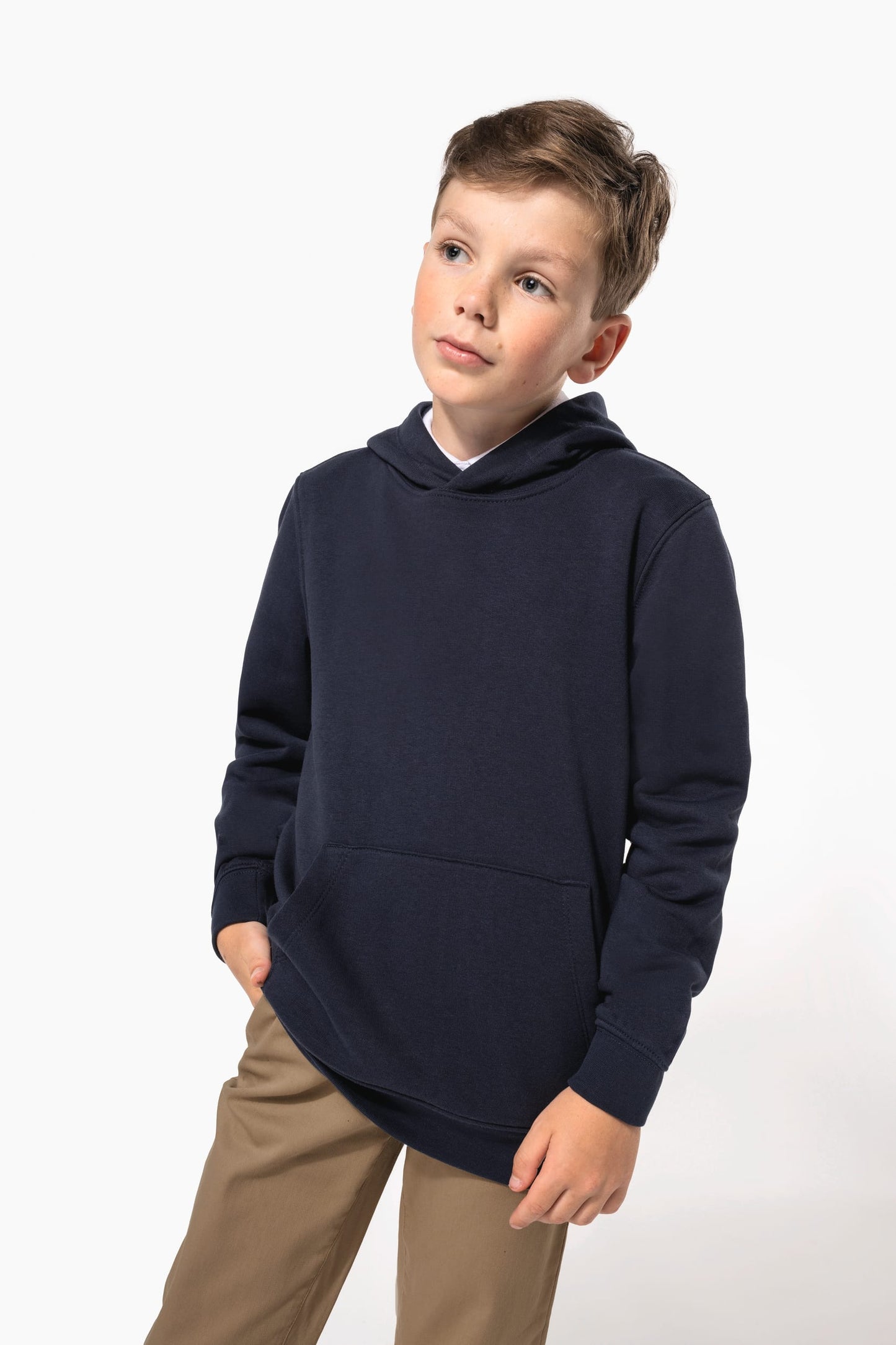 K4039 - Felpa bambini con cappuccio