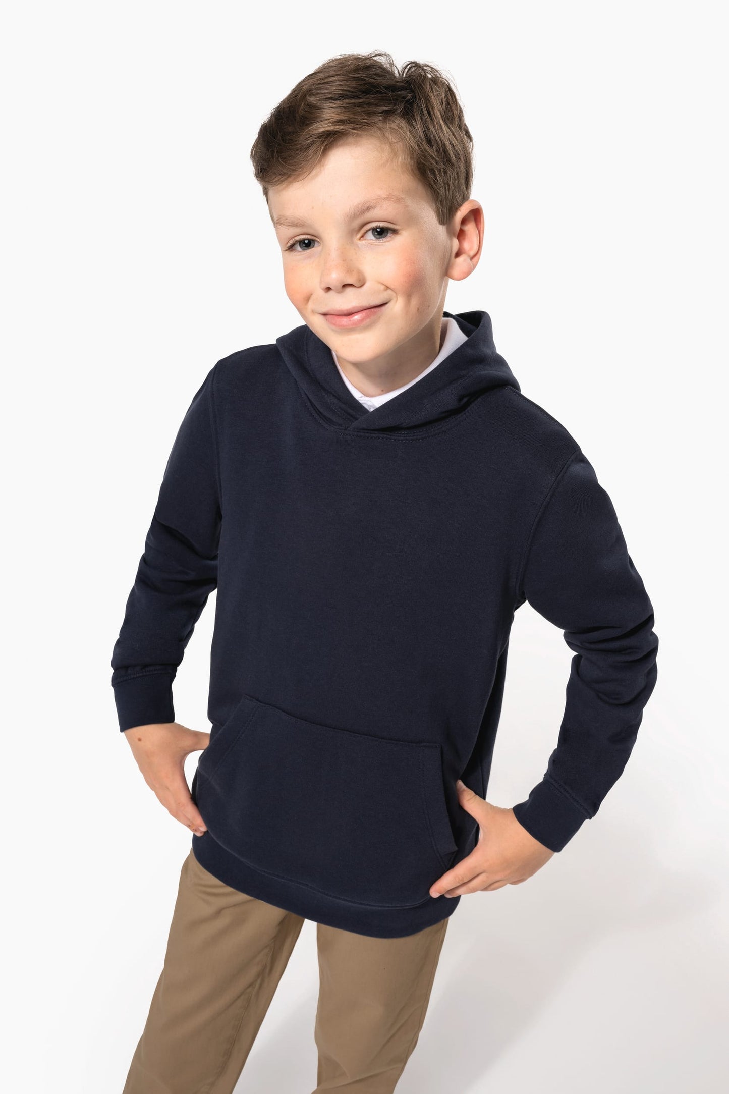 K4039 - Felpa bambini con cappuccio