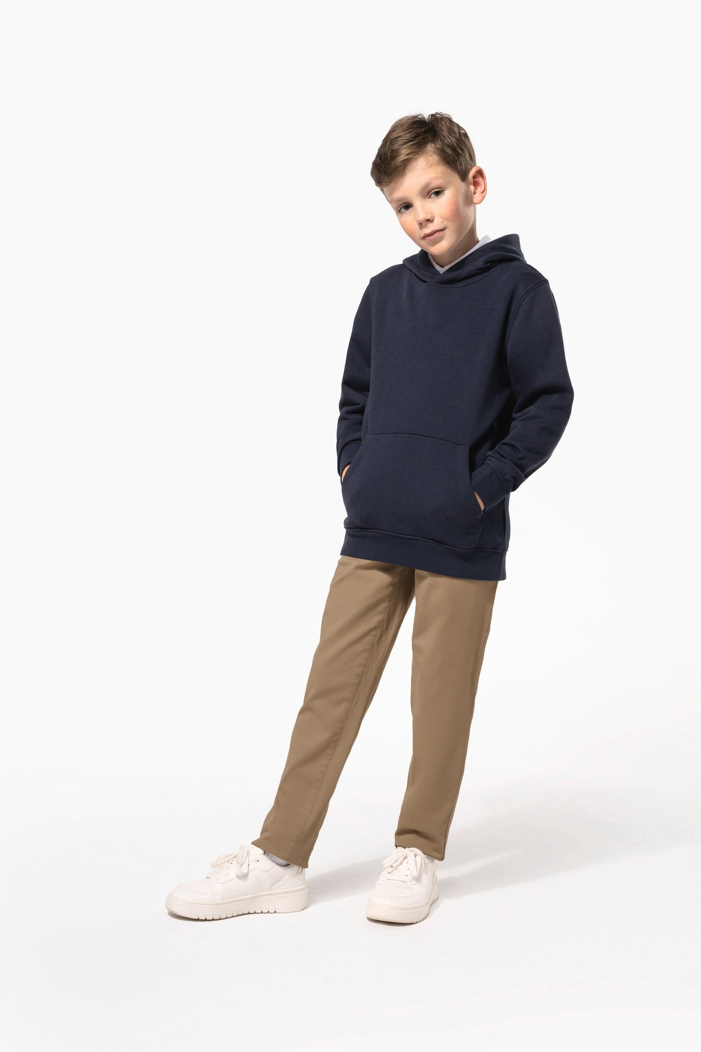 K4039C - Felpa bambini con cappuccio