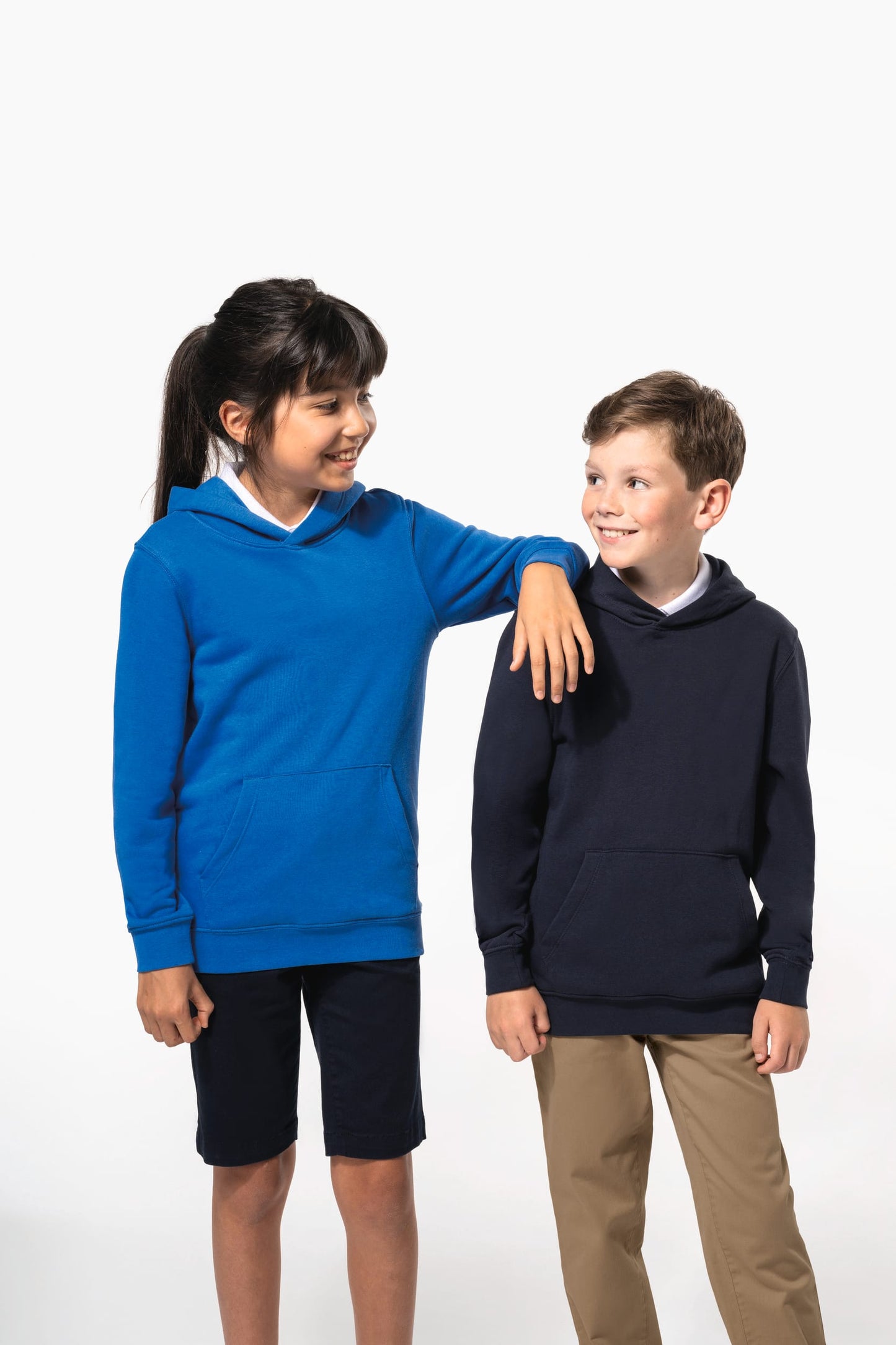 K4039A - Felpa bambini con cappuccio