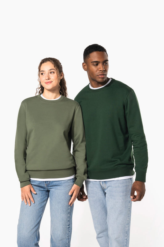 K4040AX - Felpa unisex girocollo in tessuto riciclato