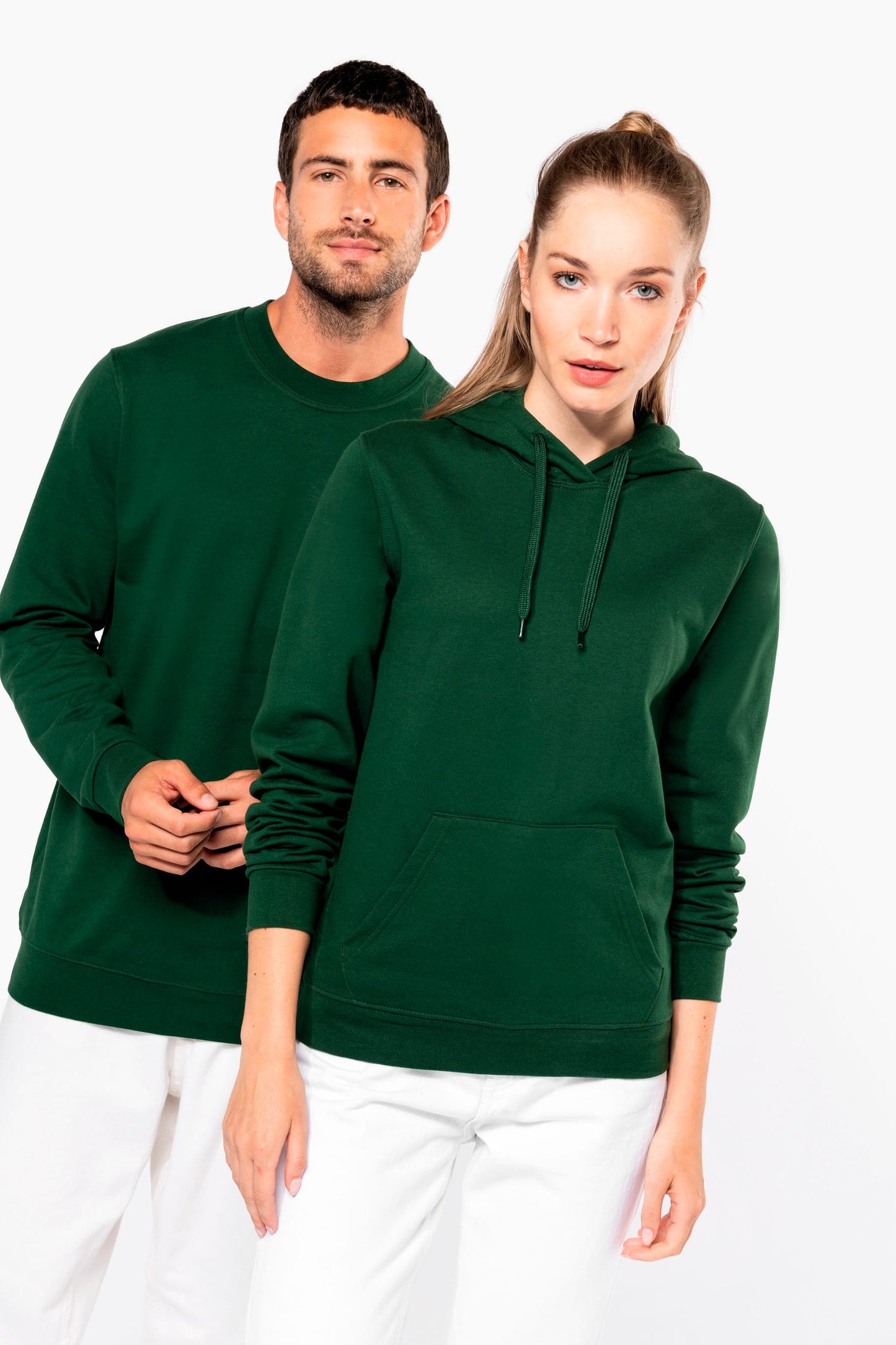 K4040AX - Felpa unisex girocollo in tessuto riciclato