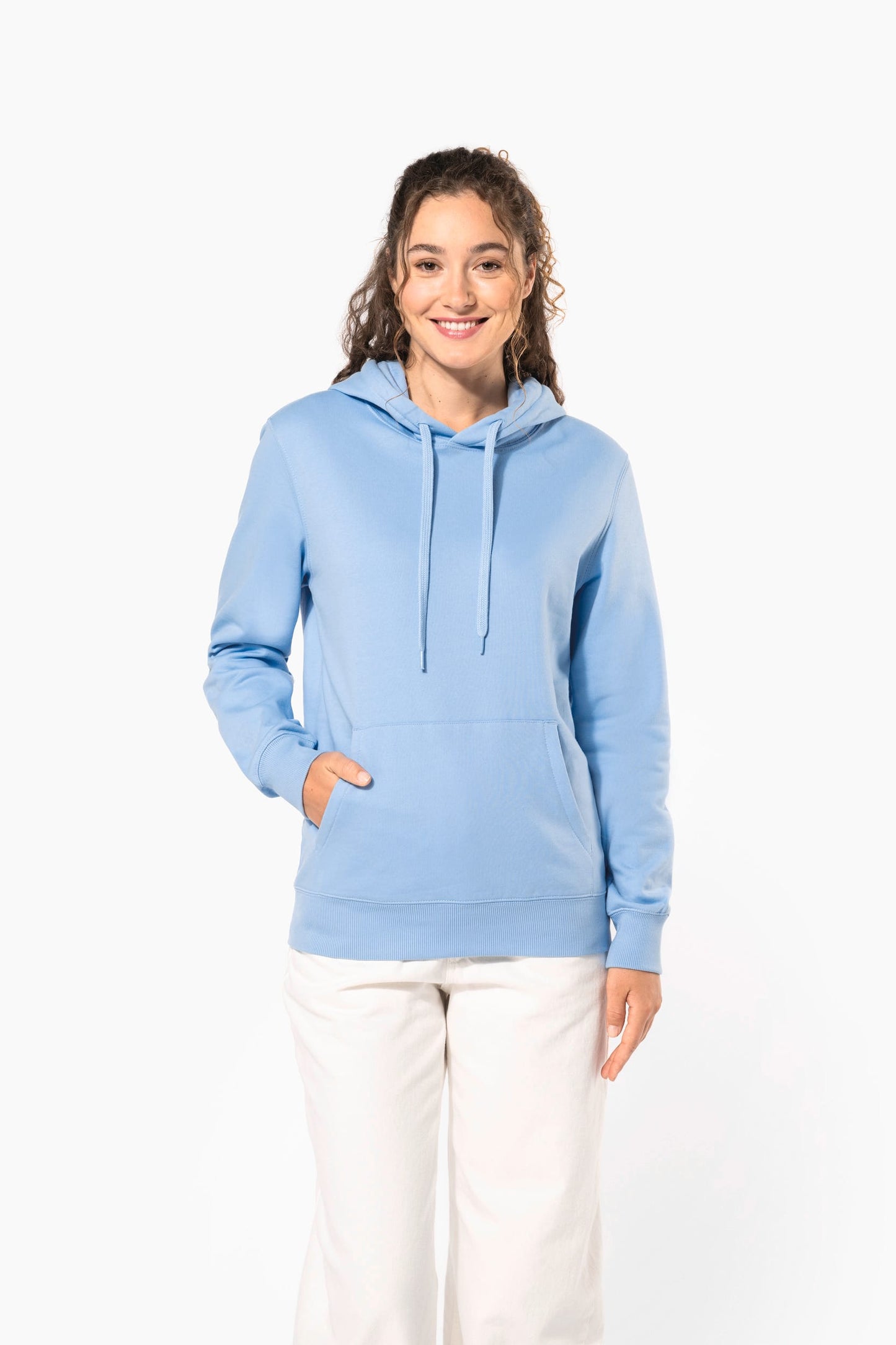 K4041 - Felpa in tessuto riciclato con cappuccio unisex