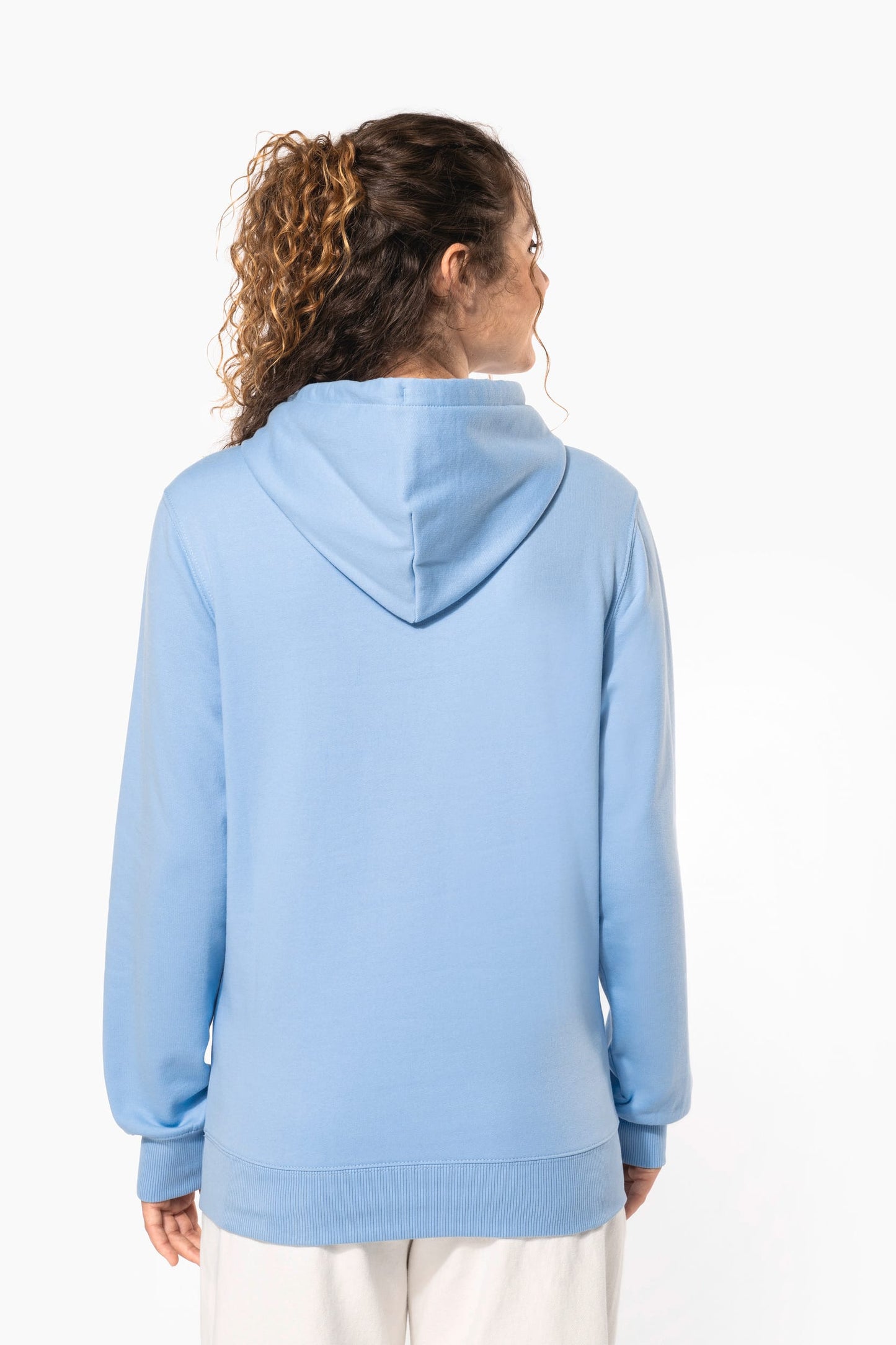 K4041AX - Felpa in tessuto riciclato con cappuccio unisex