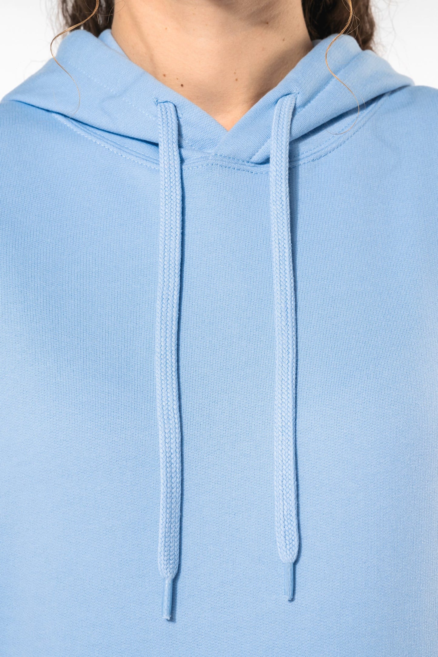 K4041X - Felpa in tessuto riciclato con cappuccio unisex