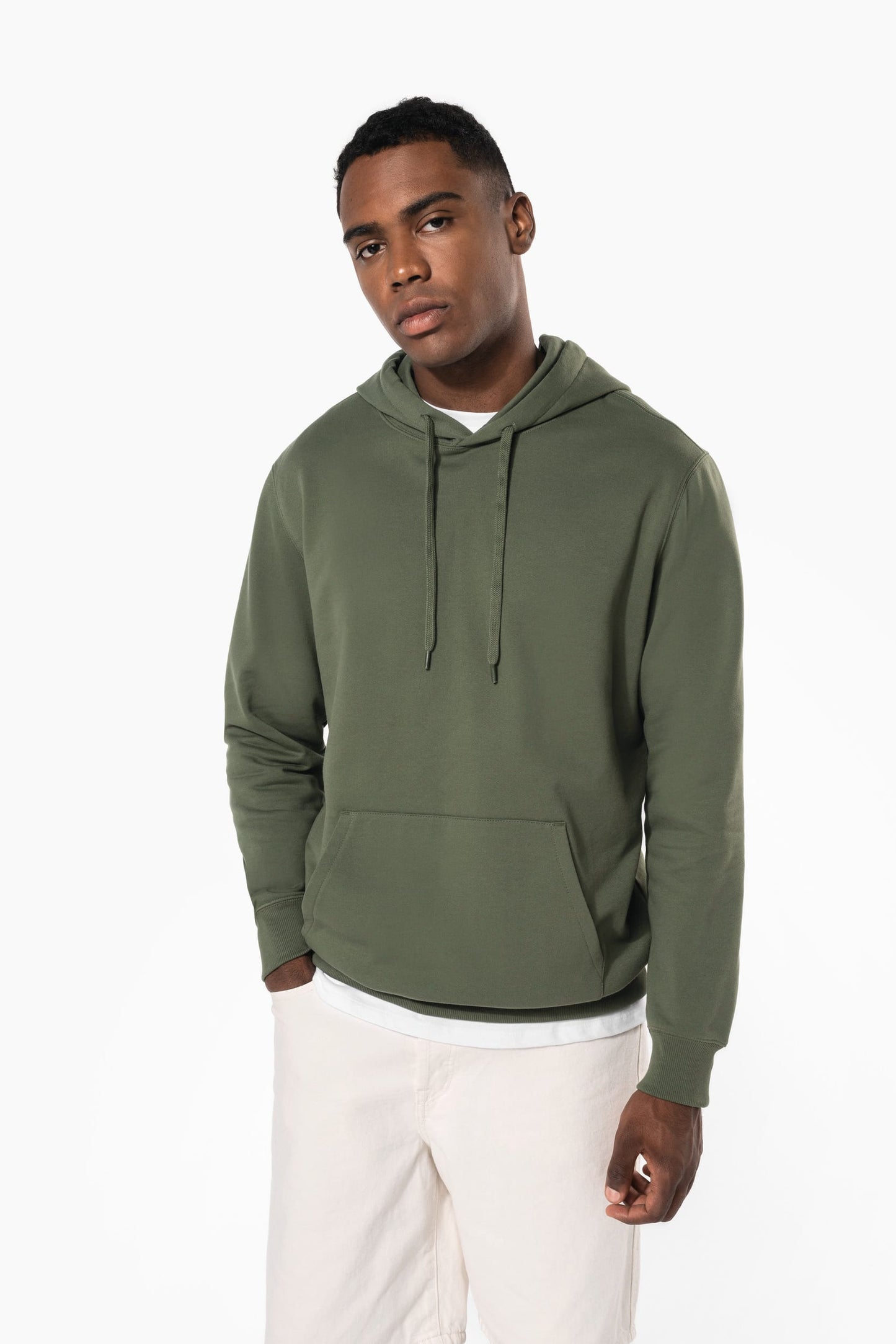K4041 - Felpa in tessuto riciclato con cappuccio unisex