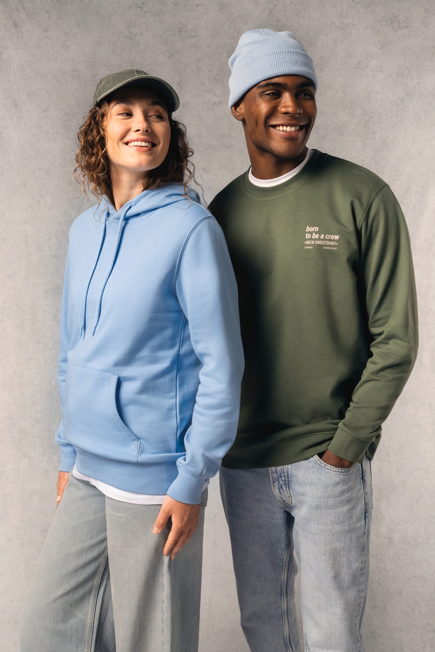 K4041X - Felpa in tessuto riciclato con cappuccio unisex