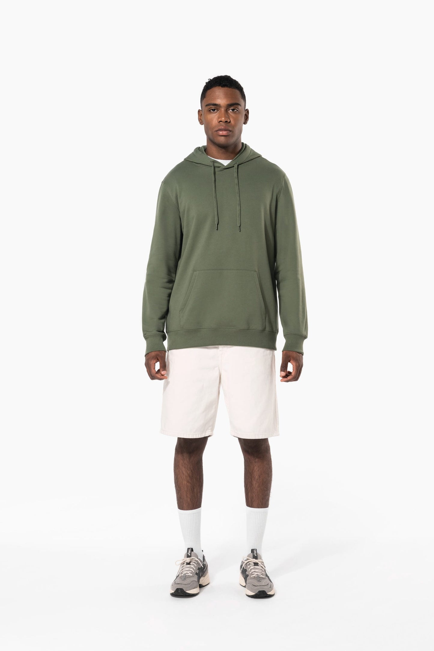 K4041AX - Felpa in tessuto riciclato con cappuccio unisex