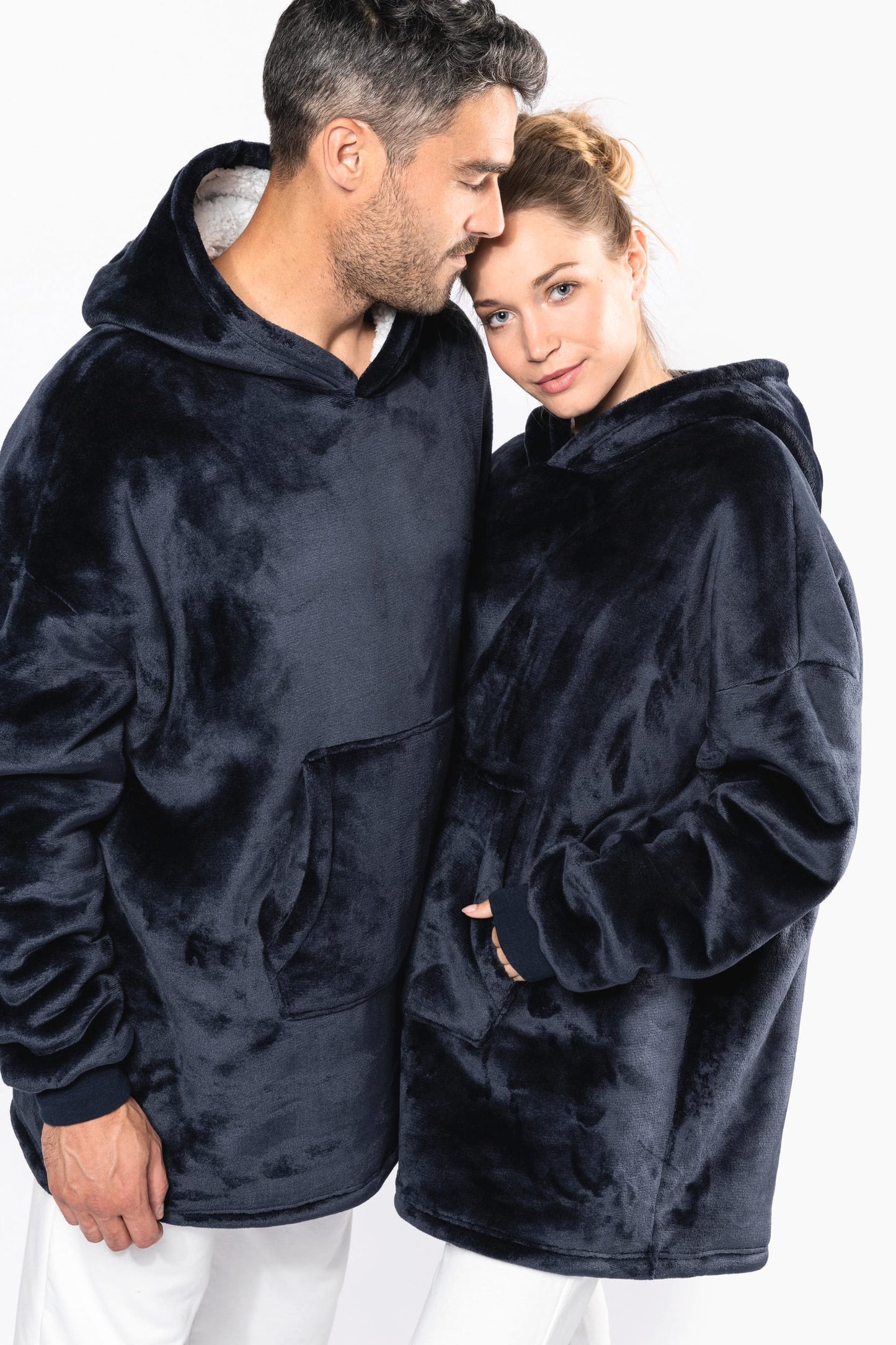 K410 - Plaid poncho