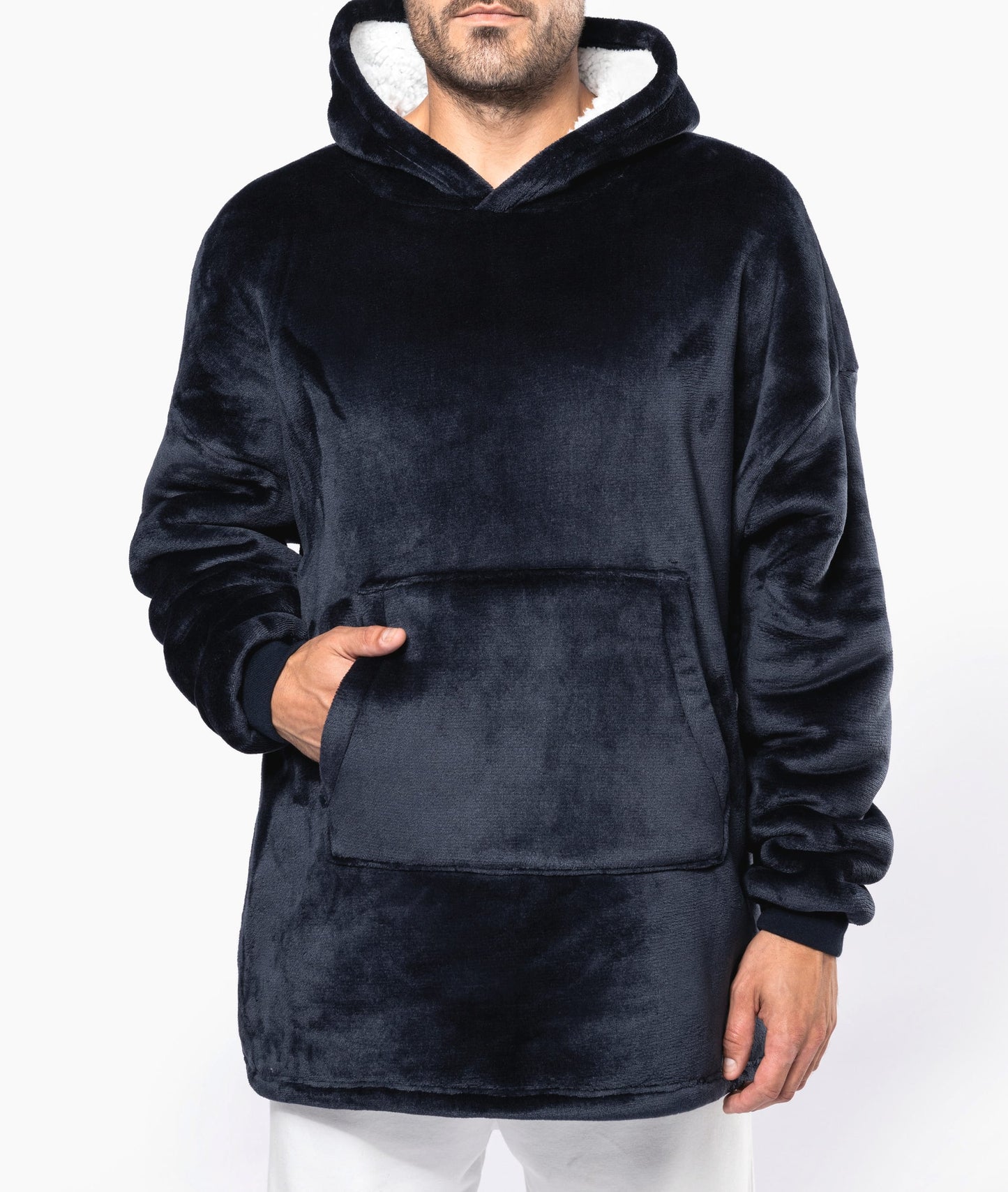 K410 - Plaid poncho