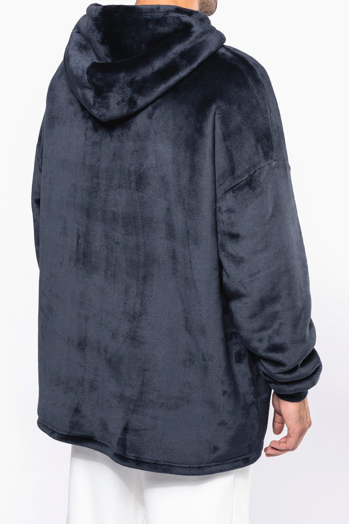 K410 - Plaid poncho