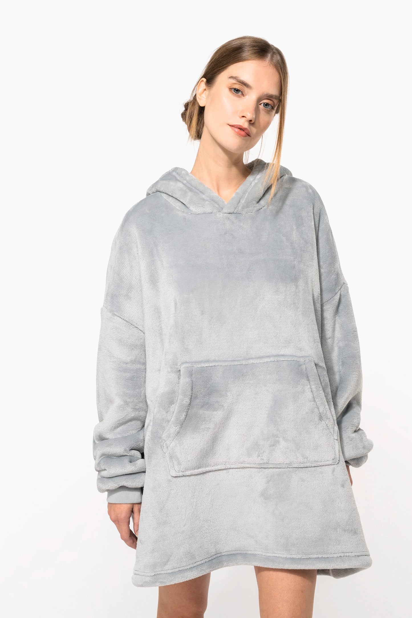 K410 - Plaid poncho