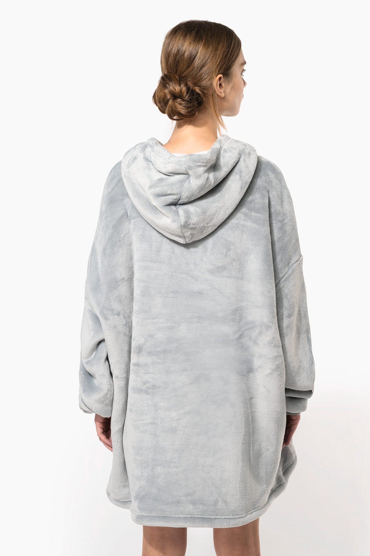 K410 - Plaid poncho