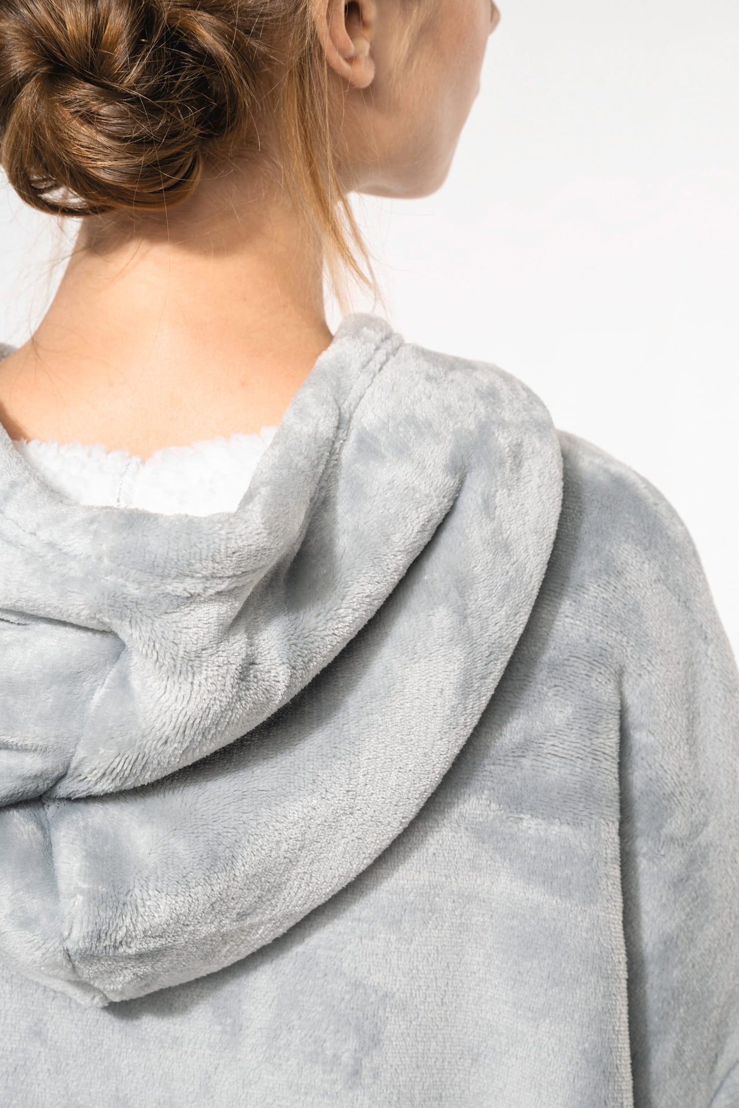 K410 - Plaid poncho