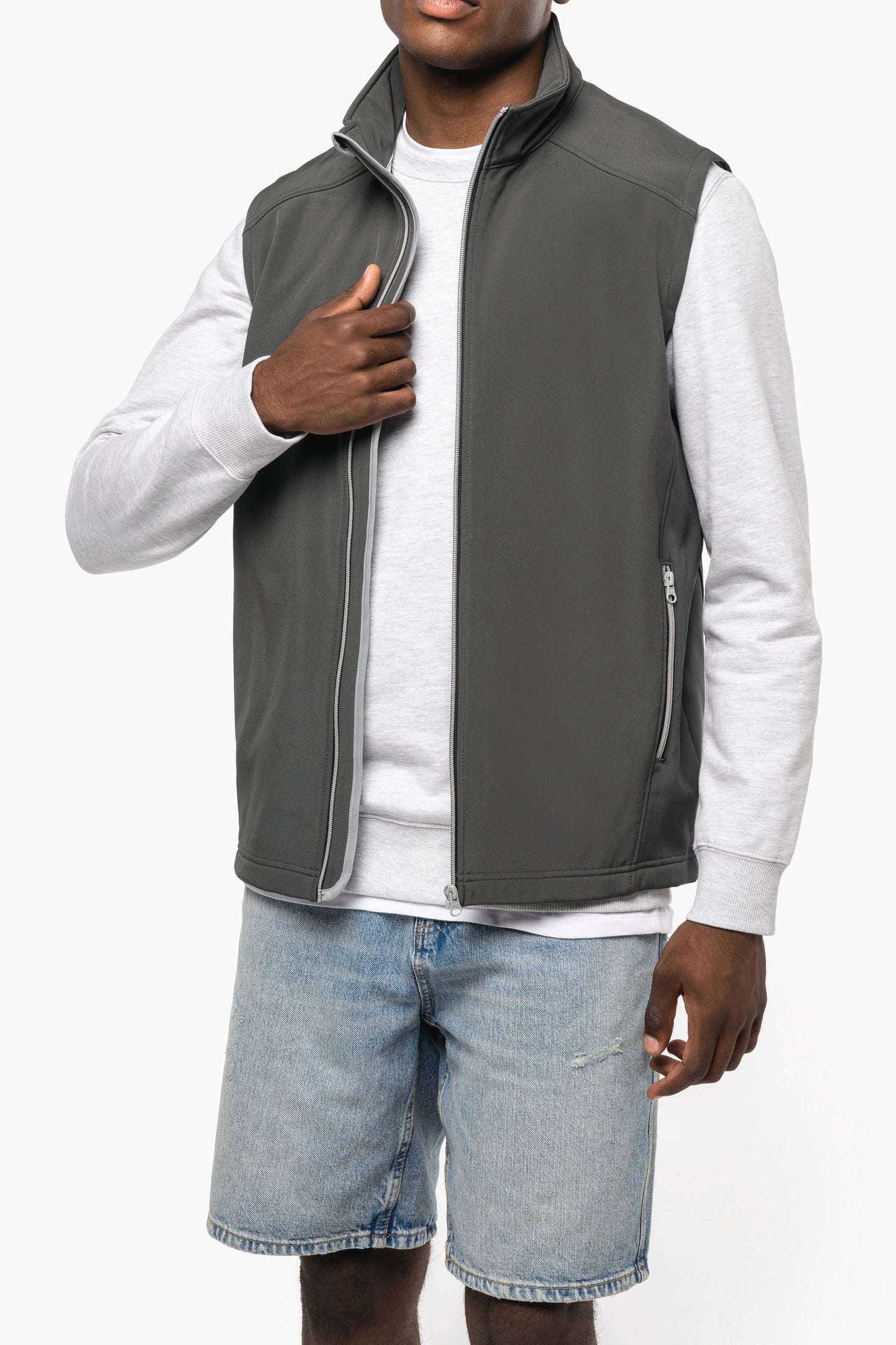 K423 - Gilet softshell a 2 strati