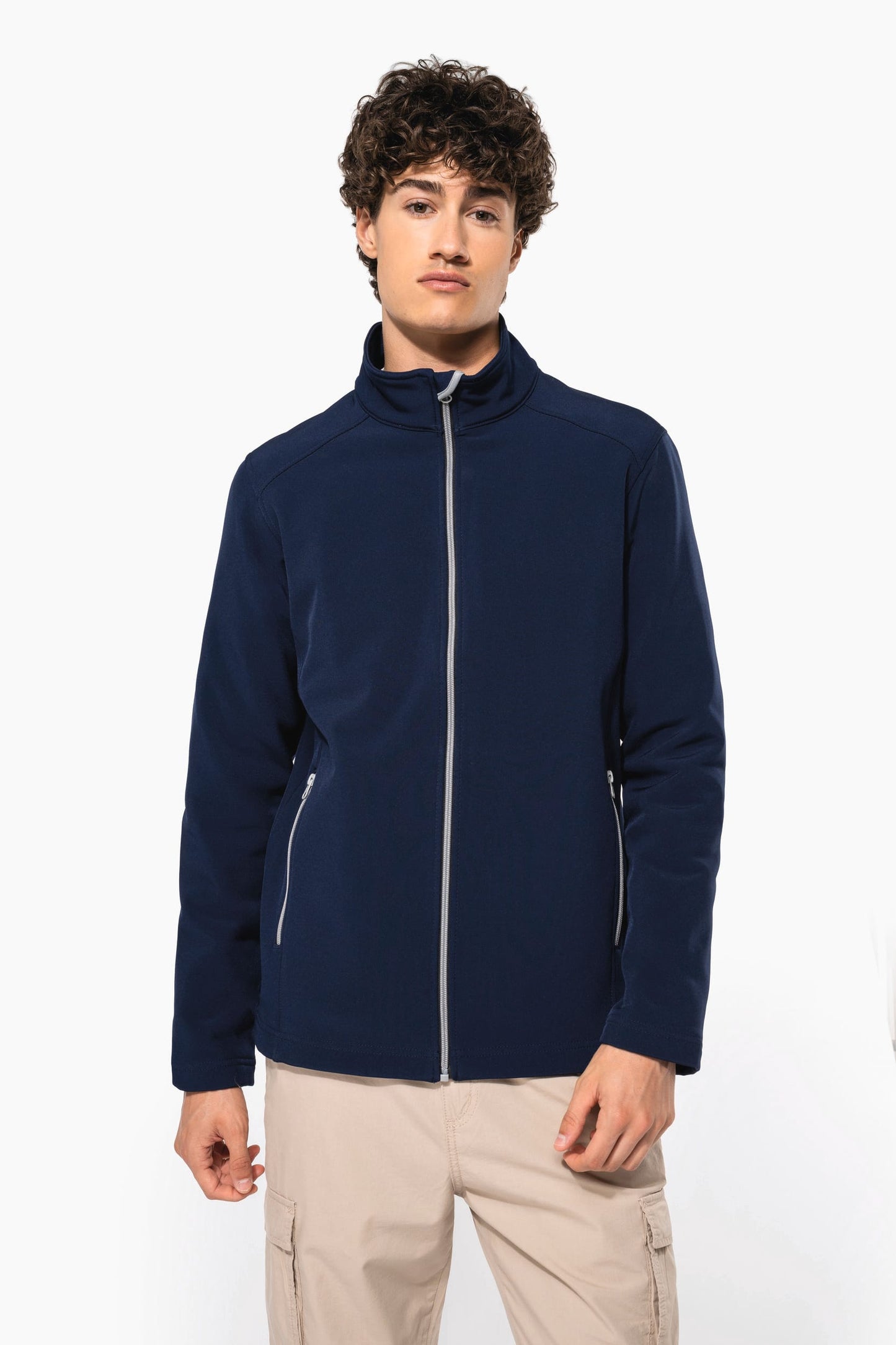 K424 - Giacca Softshell 2 strati uomo