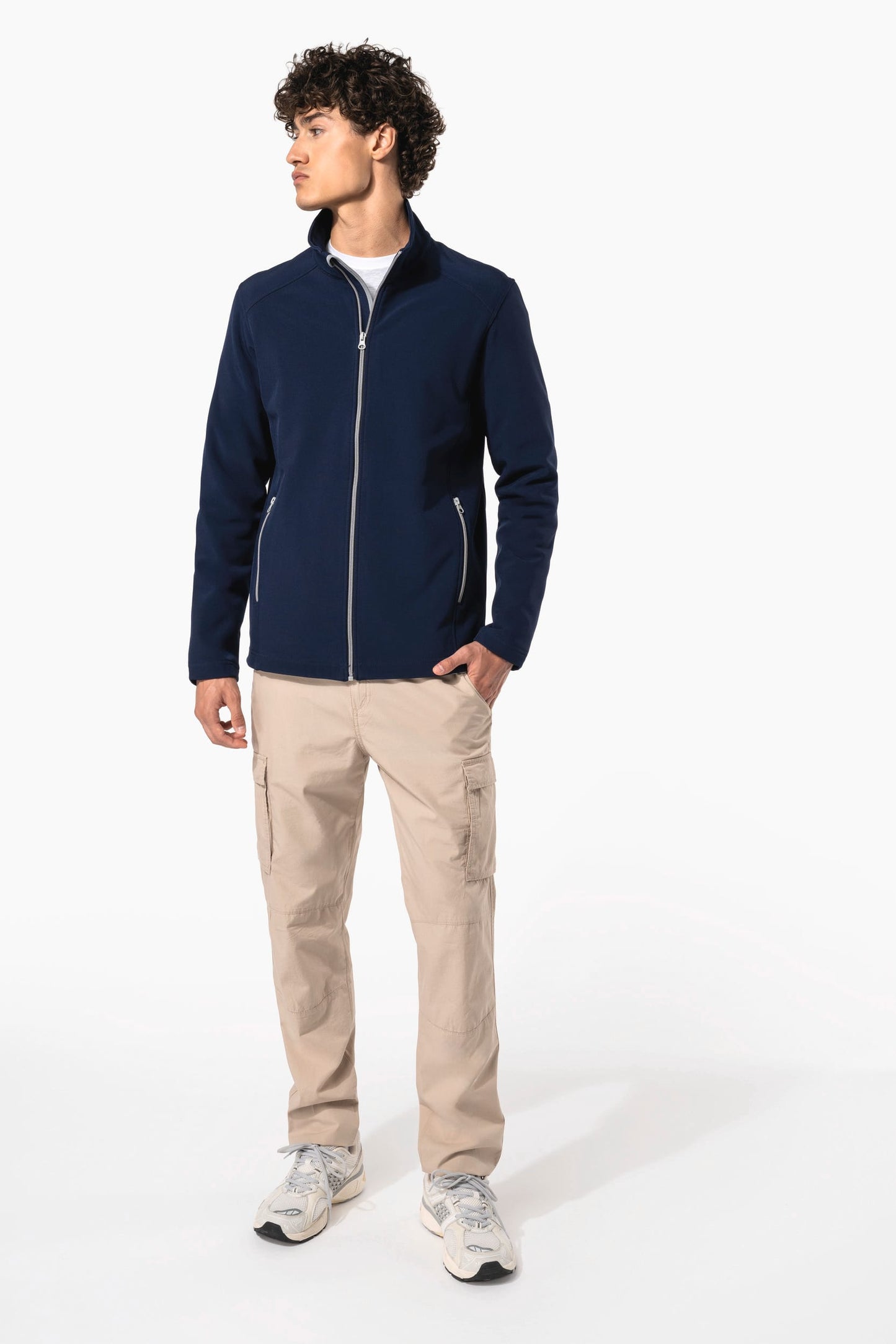 K424 - Giacca Softshell 2 strati uomo