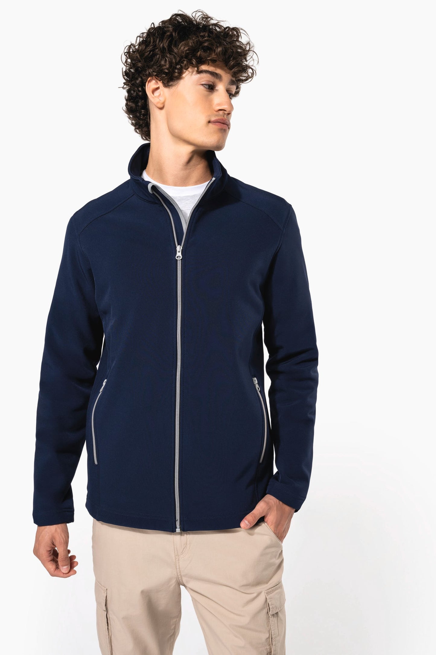 K424 - Giacca Softshell 2 strati uomo
