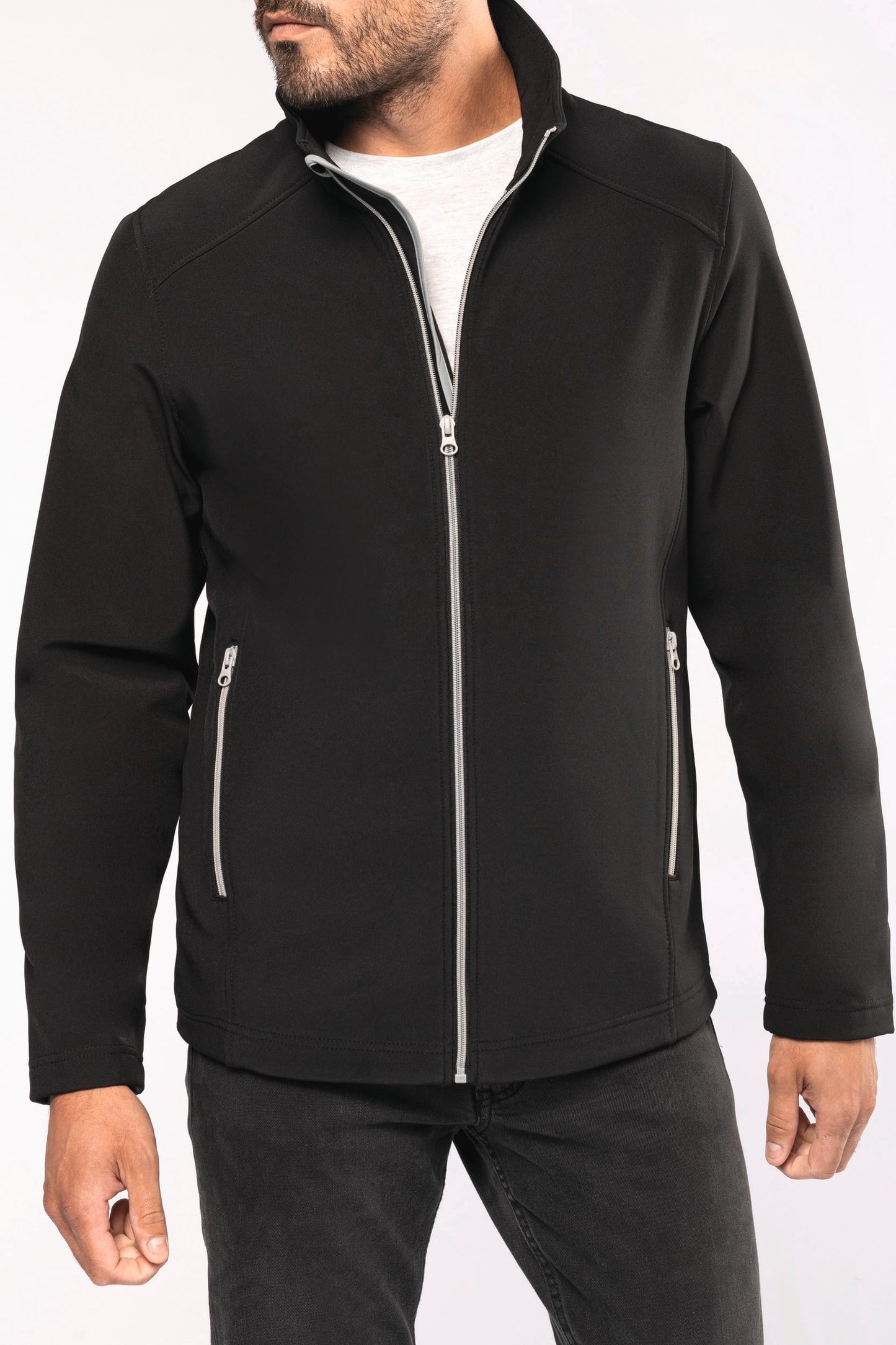 K424 - Giacca Softshell 2 strati uomo