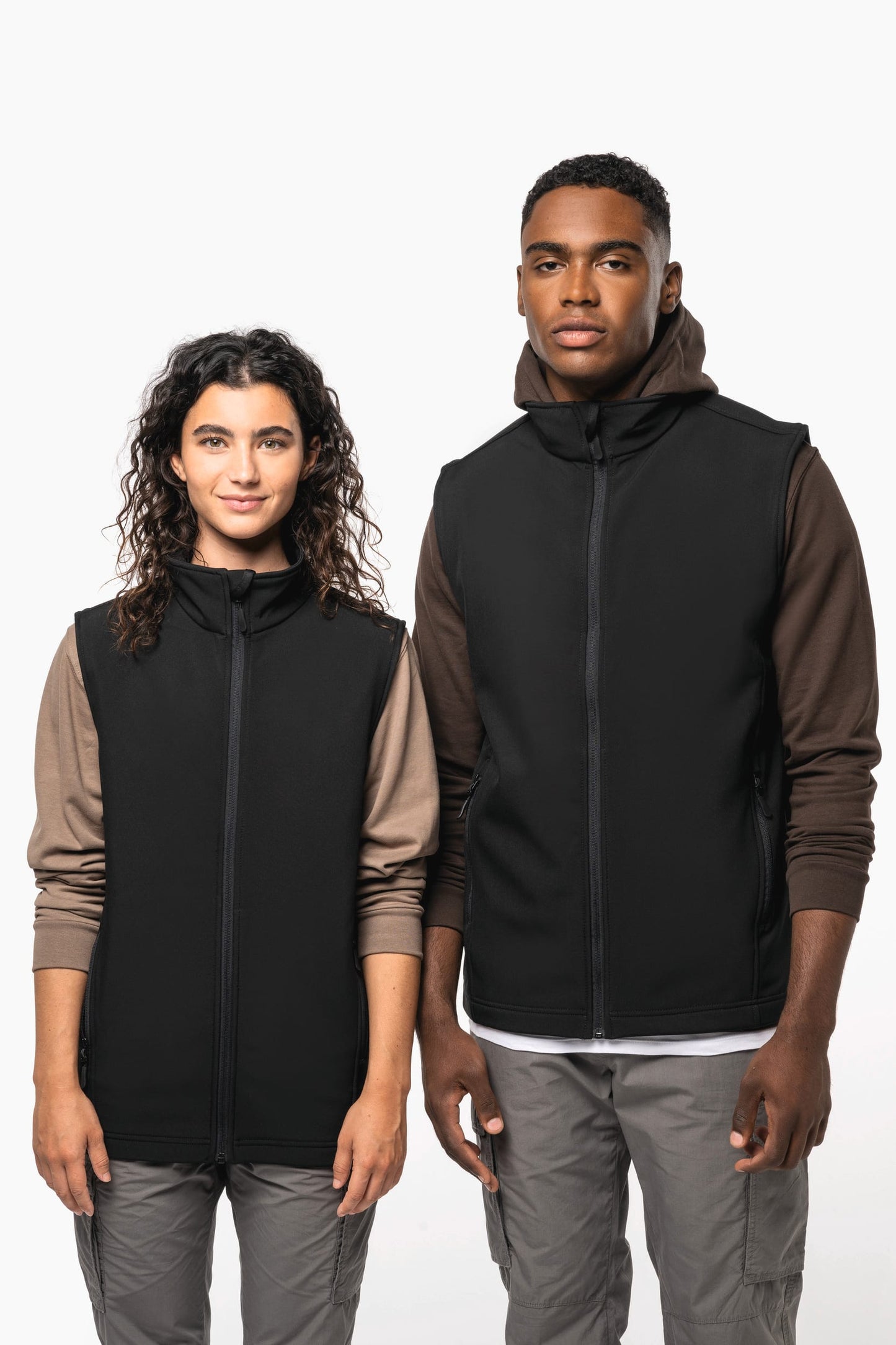K426 - Bodywarmer unisex Softshell ecosostenibile a 2 strati