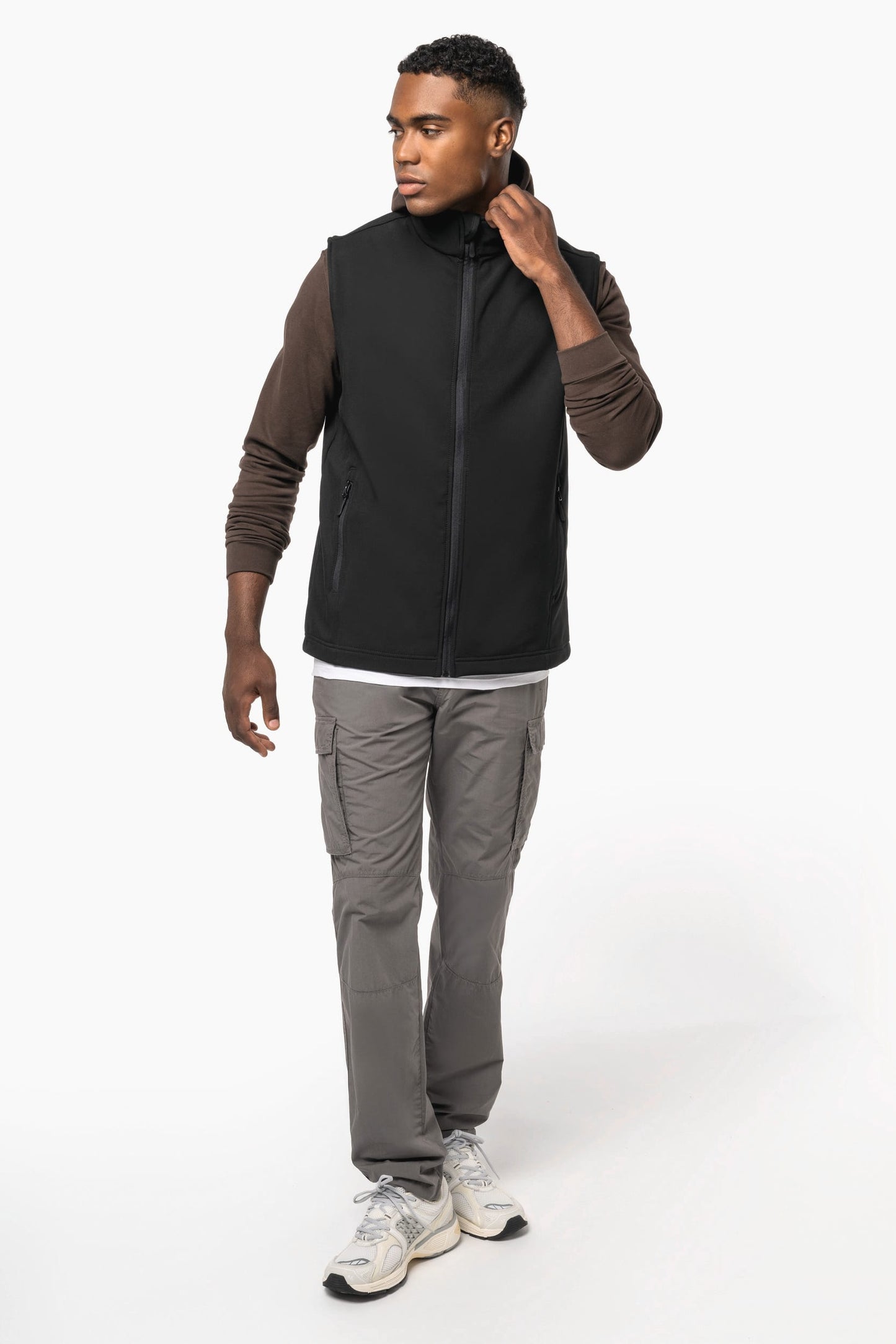 K426 - Bodywarmer unisex Softshell ecosostenibile a 2 strati