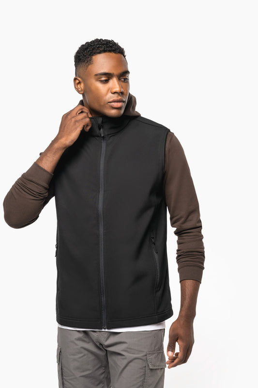K426 - Bodywarmer unisex Softshell ecosostenibile a 2 strati