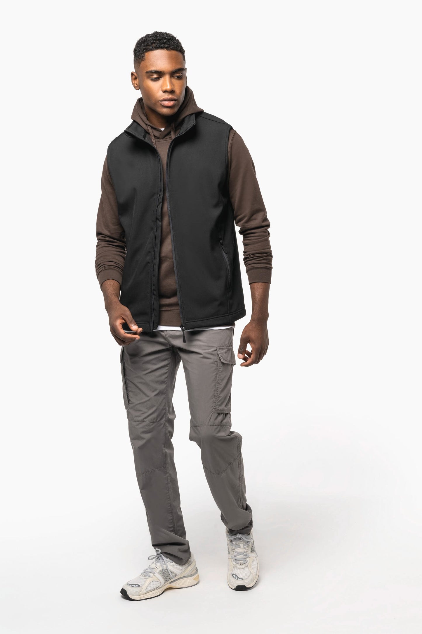 K426 - Bodywarmer unisex Softshell ecosostenibile a 2 strati