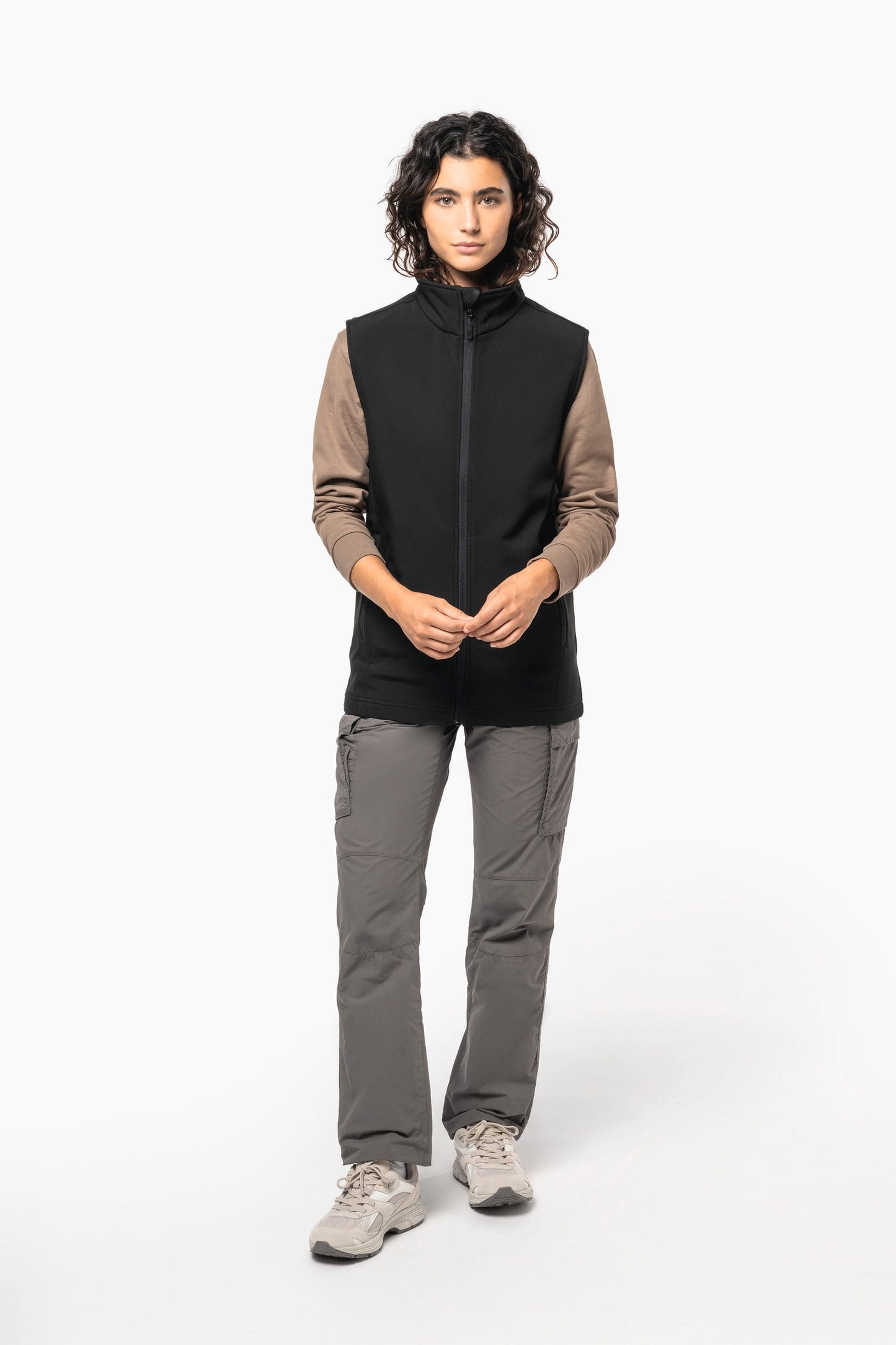 K426 - Bodywarmer unisex Softshell ecosostenibile a 2 strati