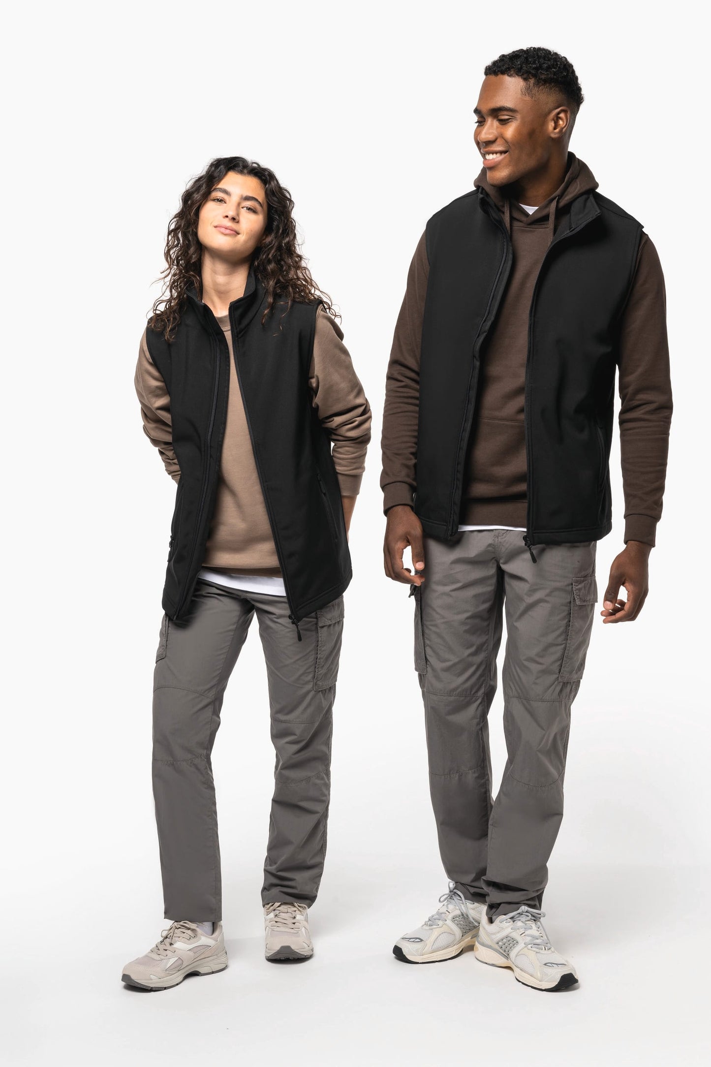 K426 - Bodywarmer unisex Softshell ecosostenibile a 2 strati