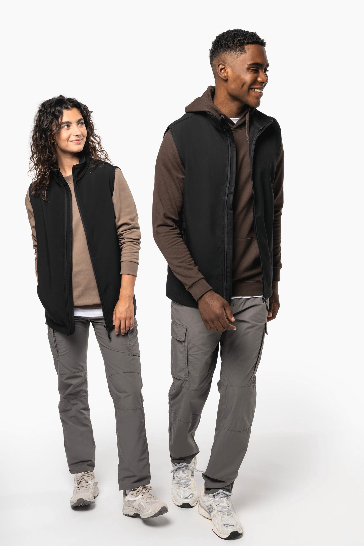 K426 - Bodywarmer unisex Softshell ecosostenibile a 2 strati