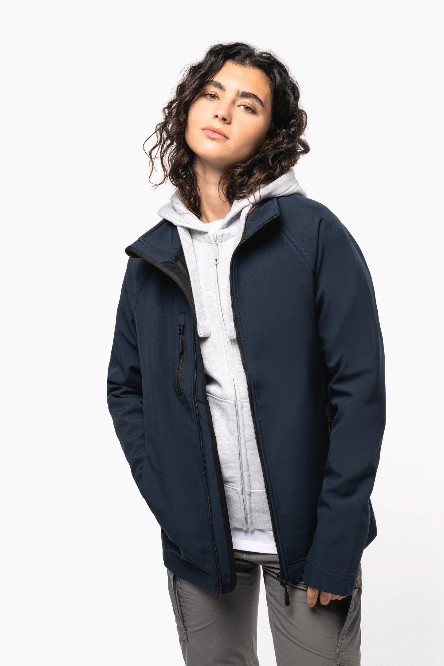 K427 - Giacca unisex Softshell ecosostenibile a 3 strati