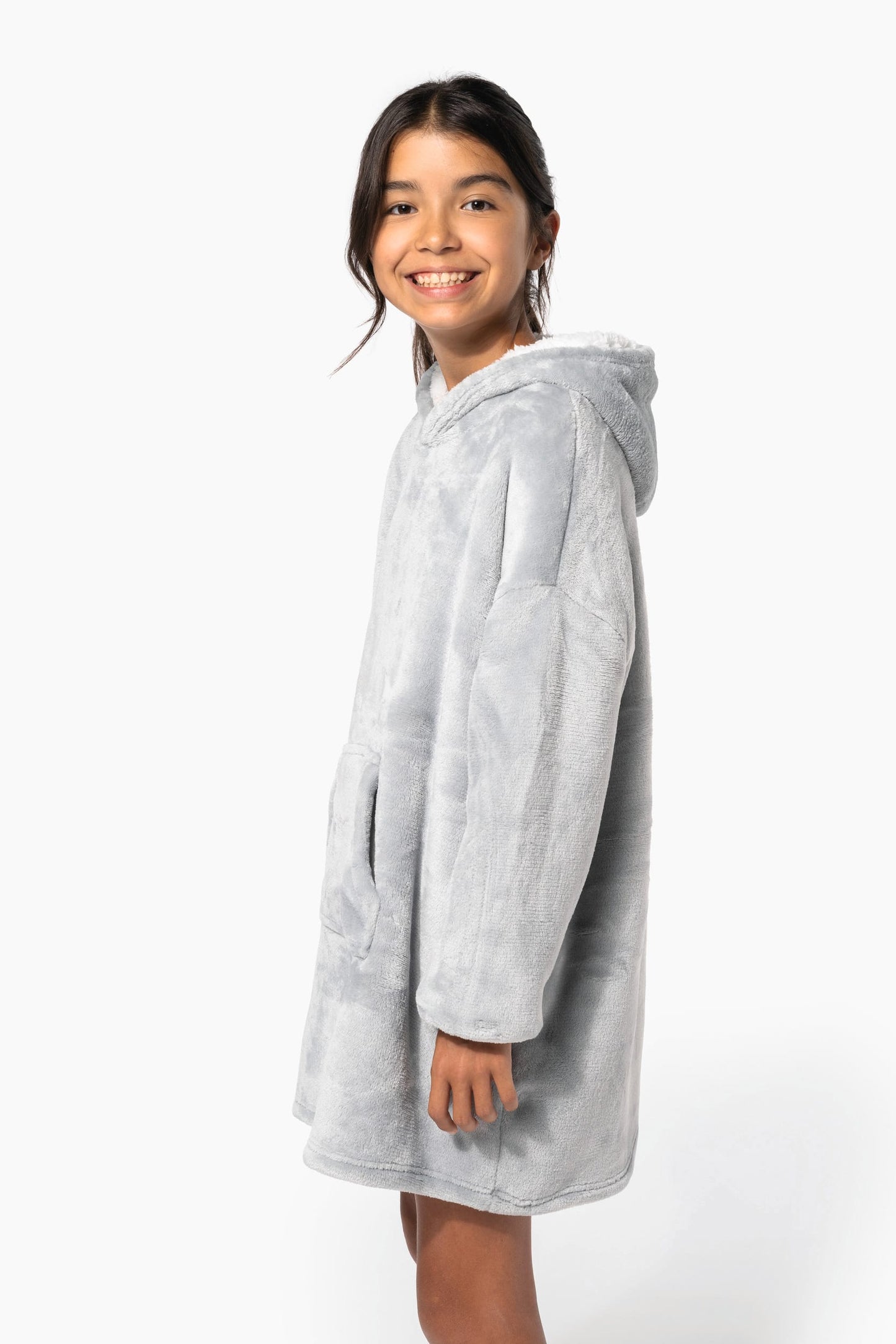 K430 - Plaid poncho bambino