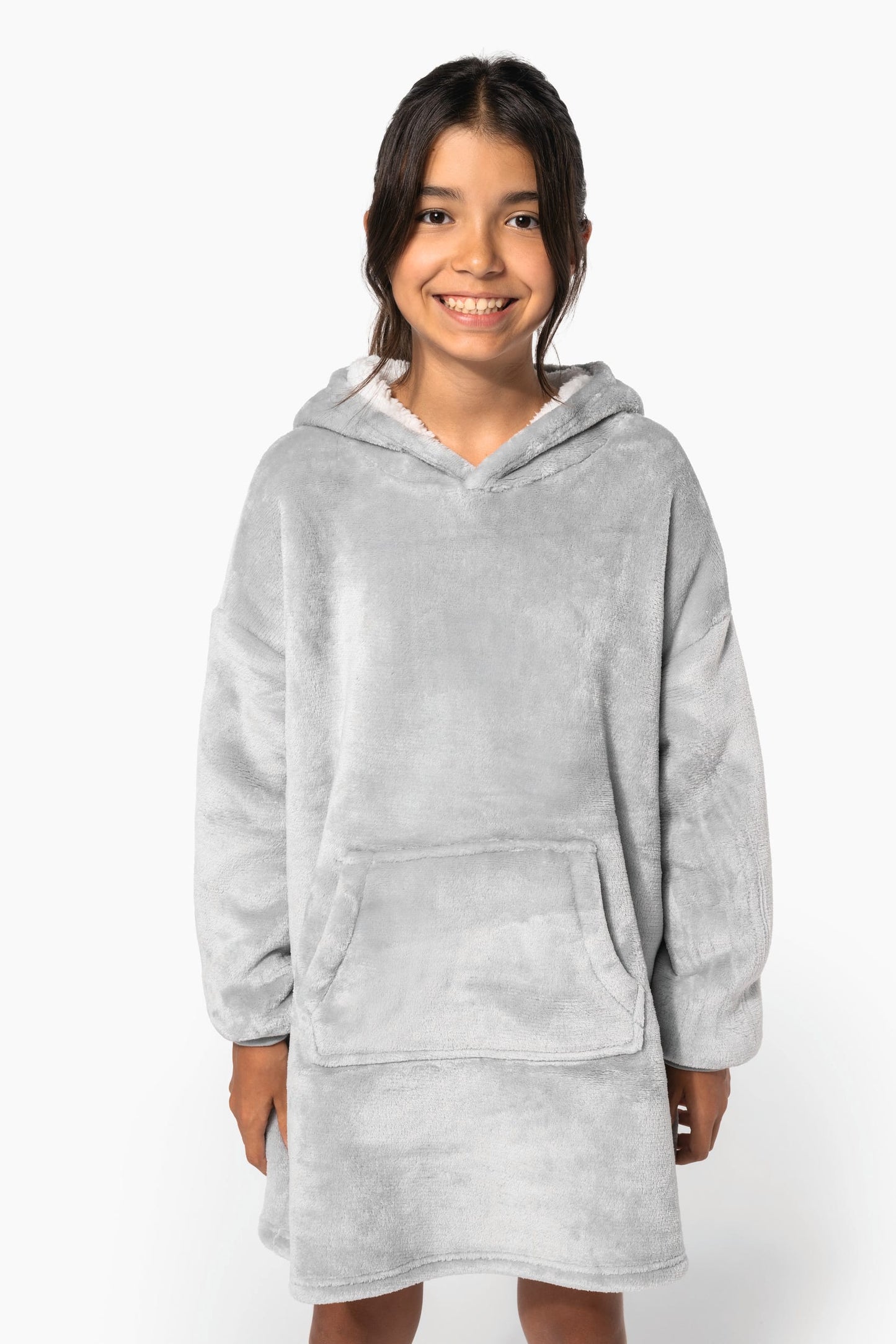 K430 - Plaid poncho bambino