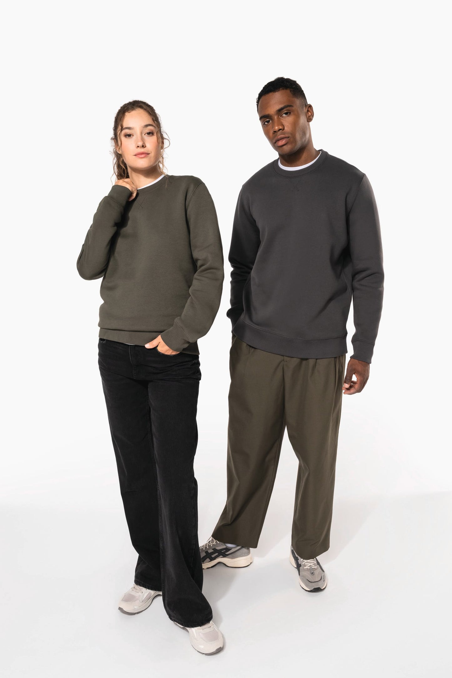 K442C - Felpa girocollo unisex