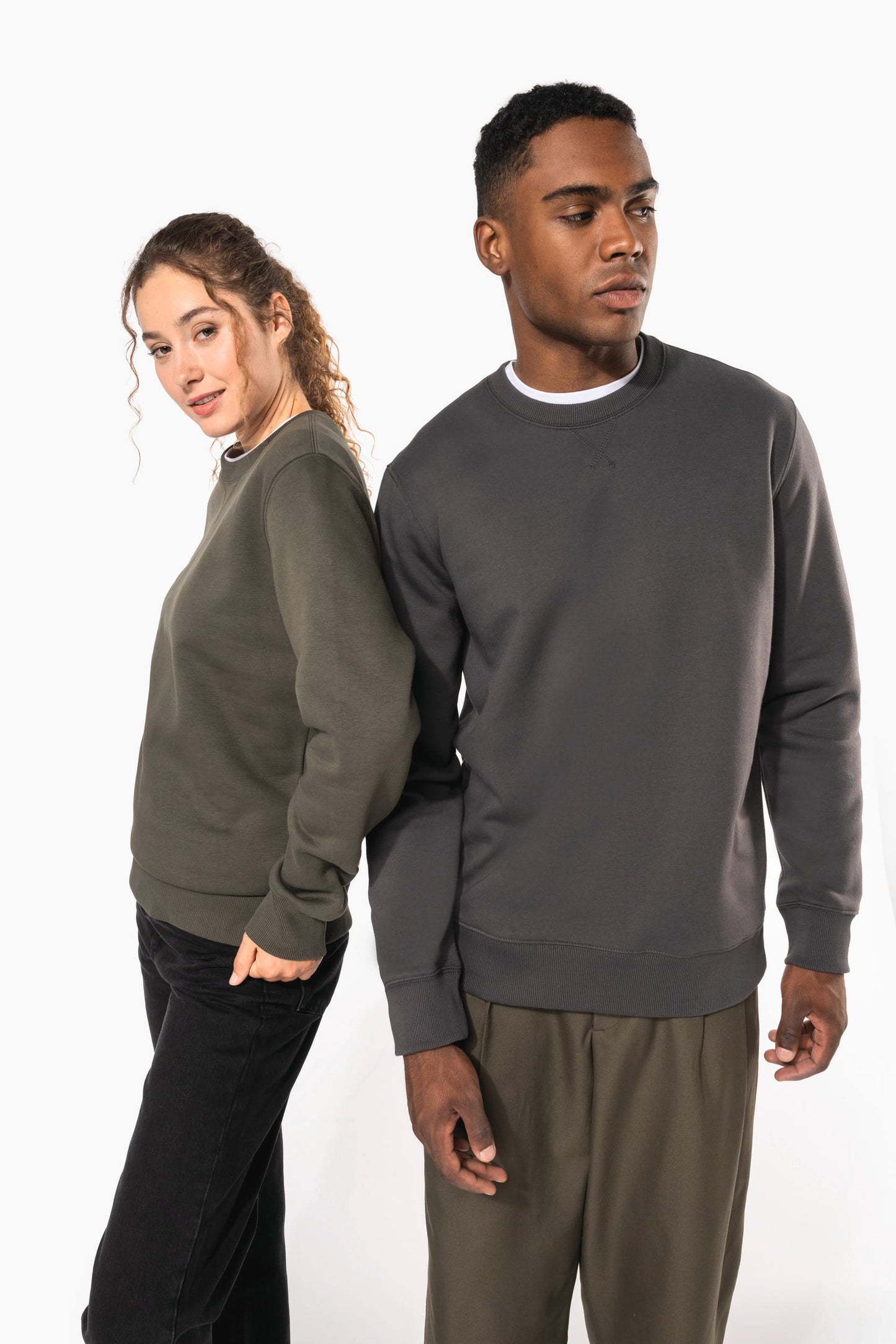 K442 - Felpa girocollo unisex