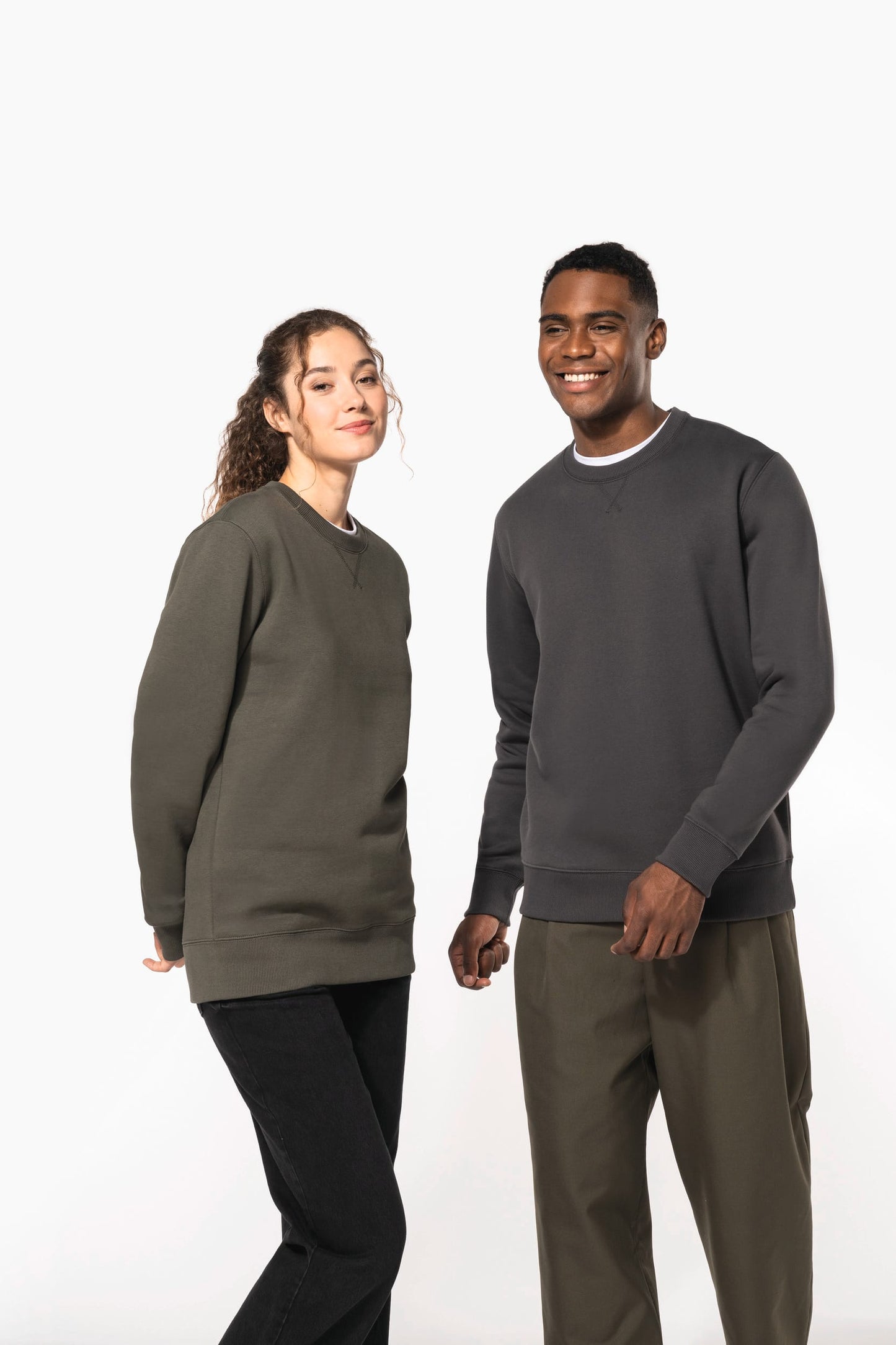 K442C - Felpa girocollo unisex