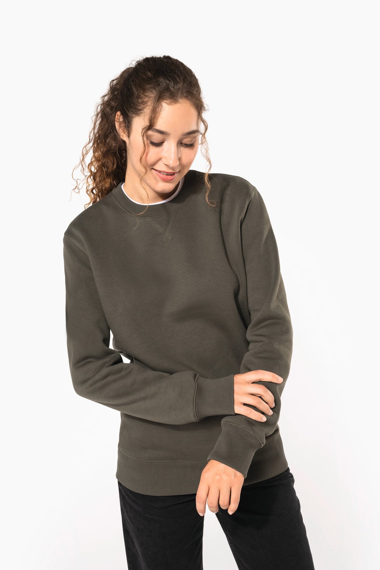 K442C - Felpa girocollo unisex
