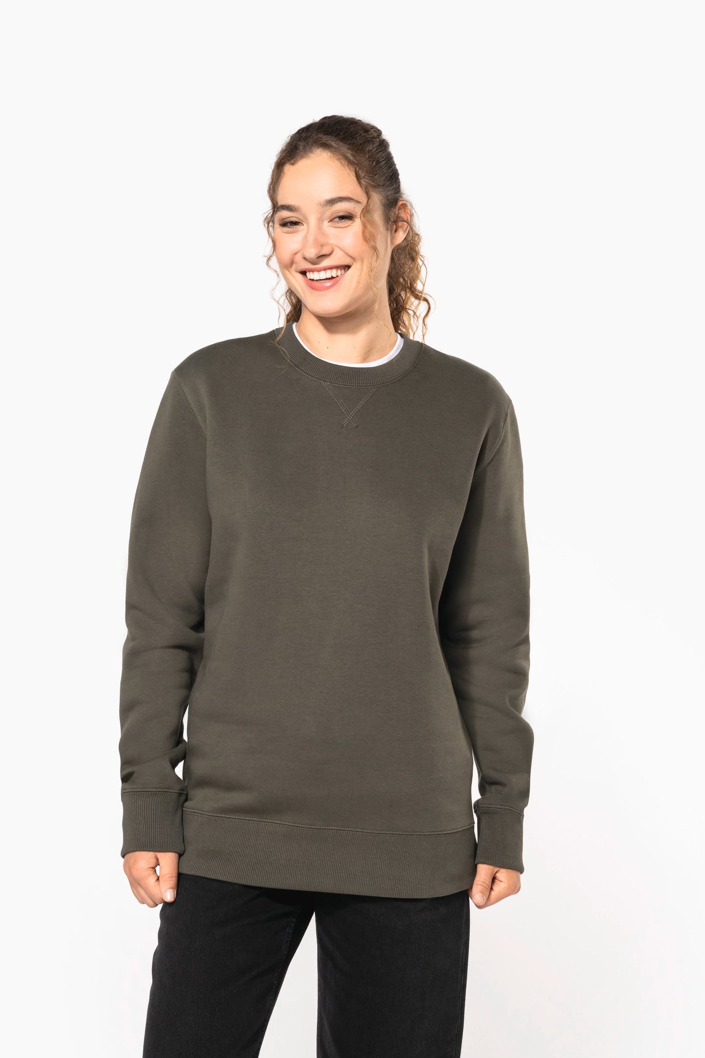 K442C - Felpa girocollo unisex