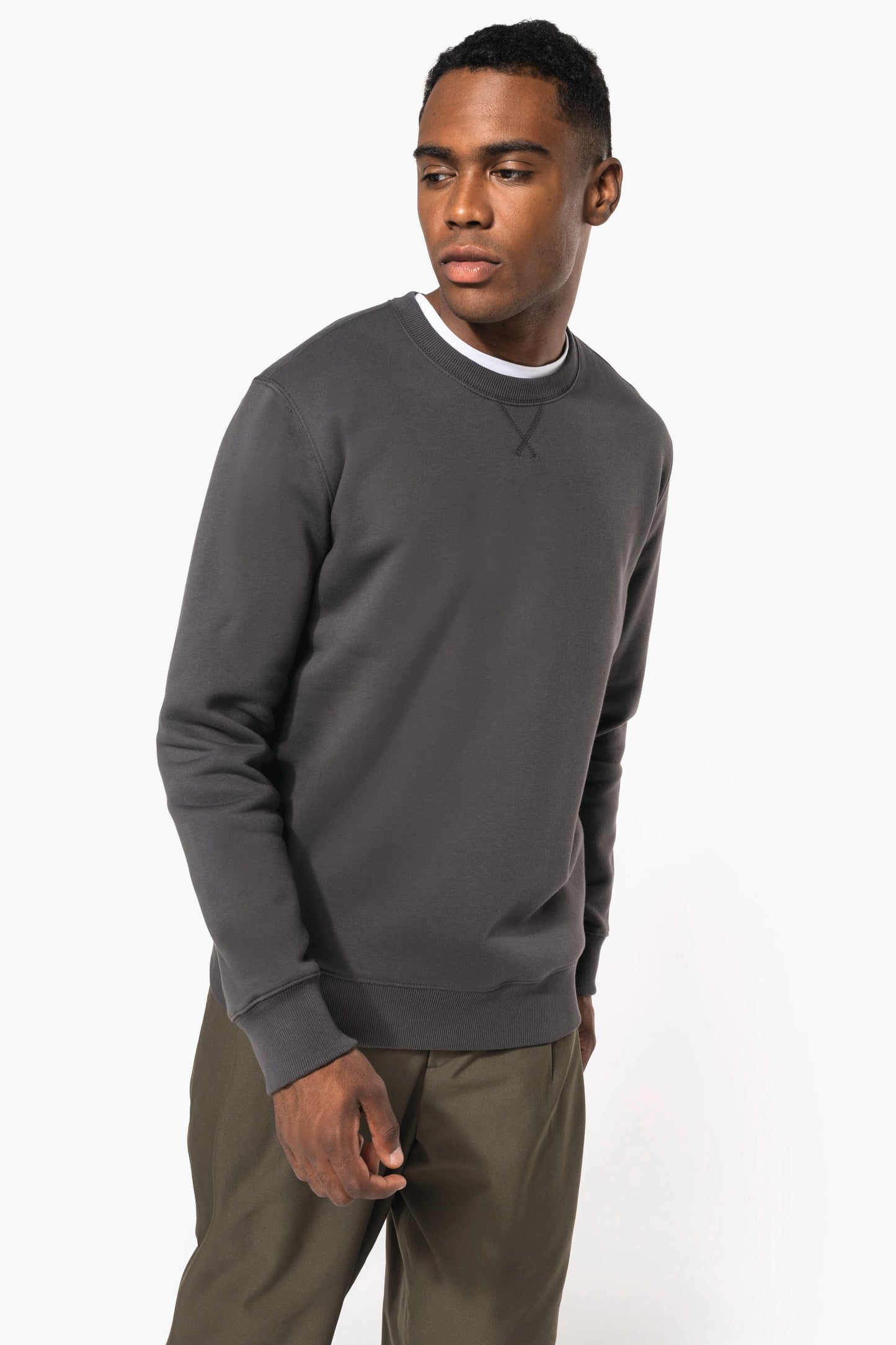K442C - Felpa girocollo unisex