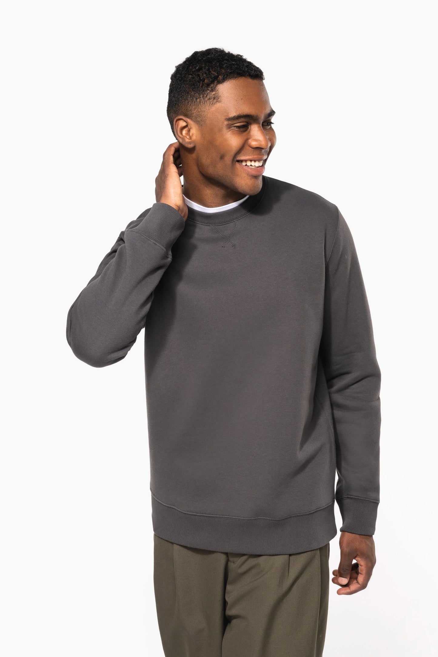 K442C - Felpa girocollo unisex