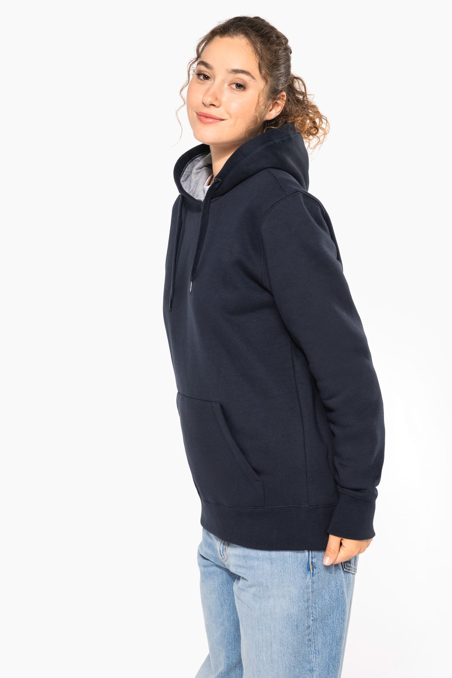 K443 - Felpa con cappuccio