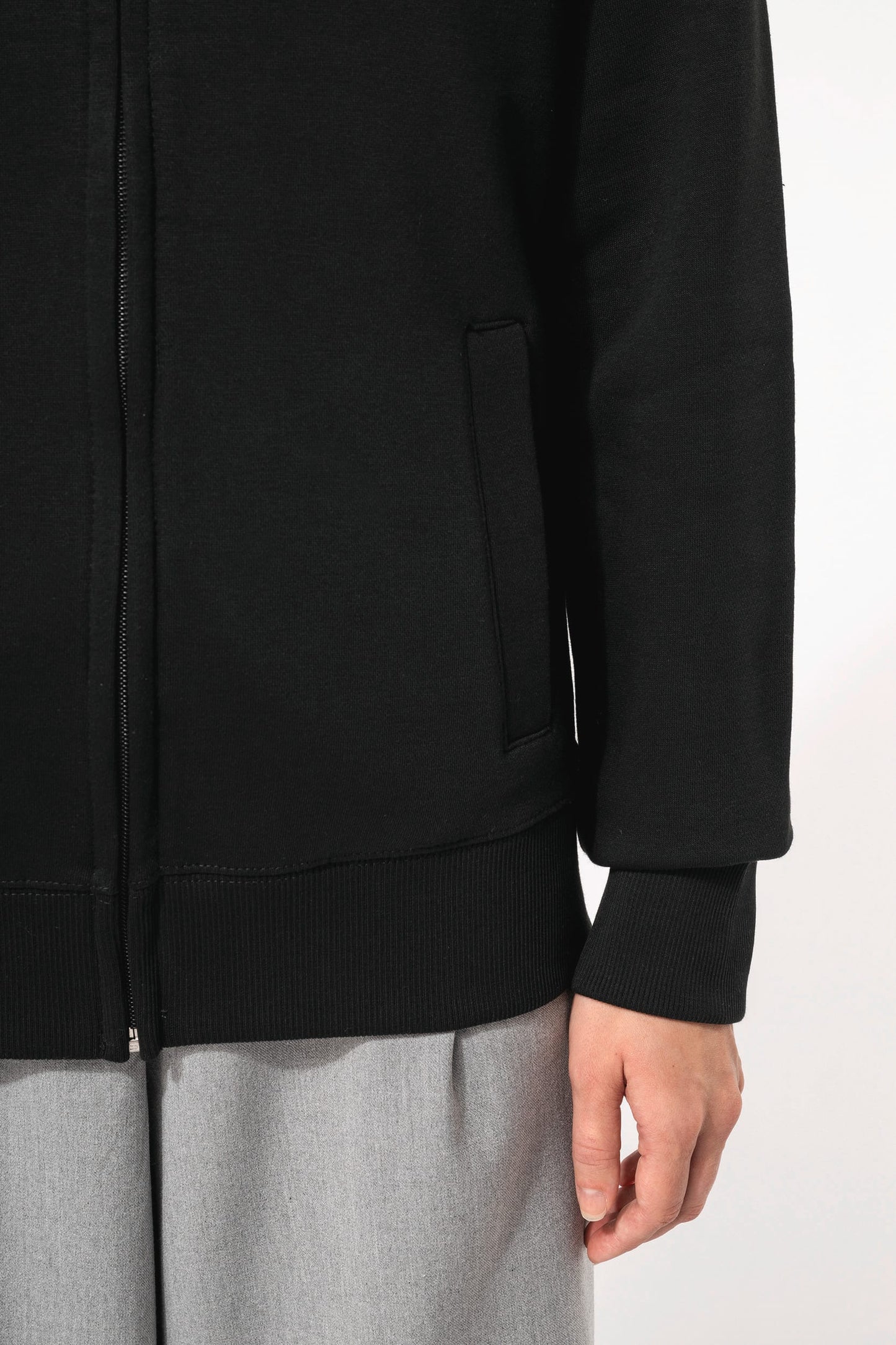 K457 - Felpa donna full zip