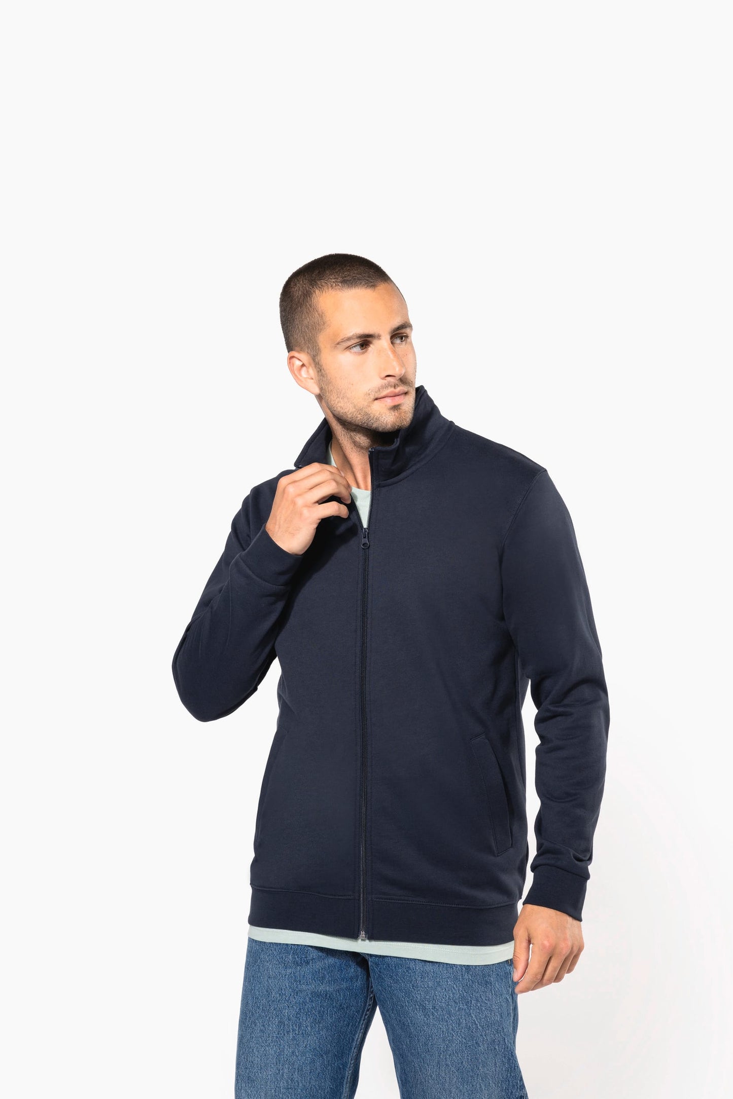 K472 - Felpa unisex Full zip
